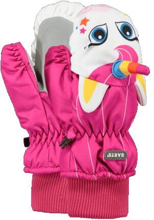 Mouffles Nylon Mitts 3d Fuchsia Fille 6-8ans