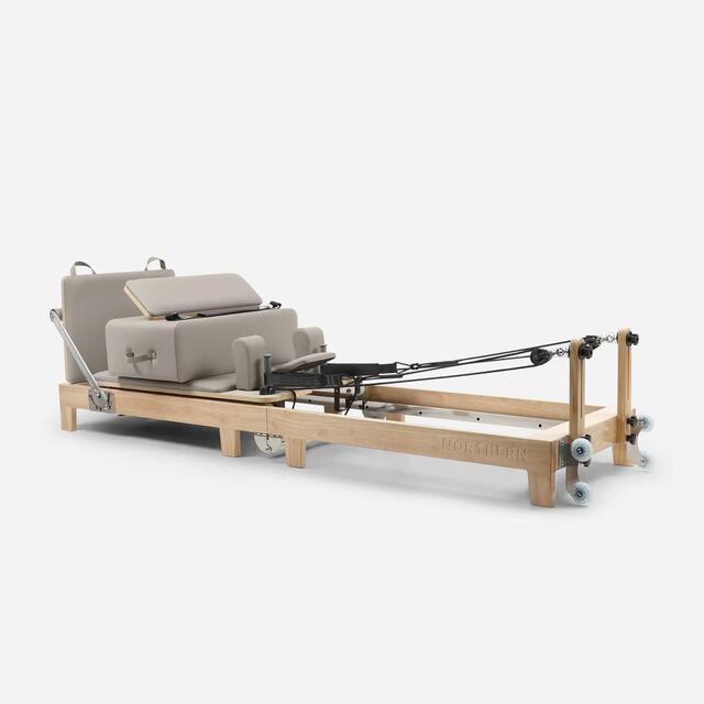 NORTHERN Folding Reformer Bed - Stone