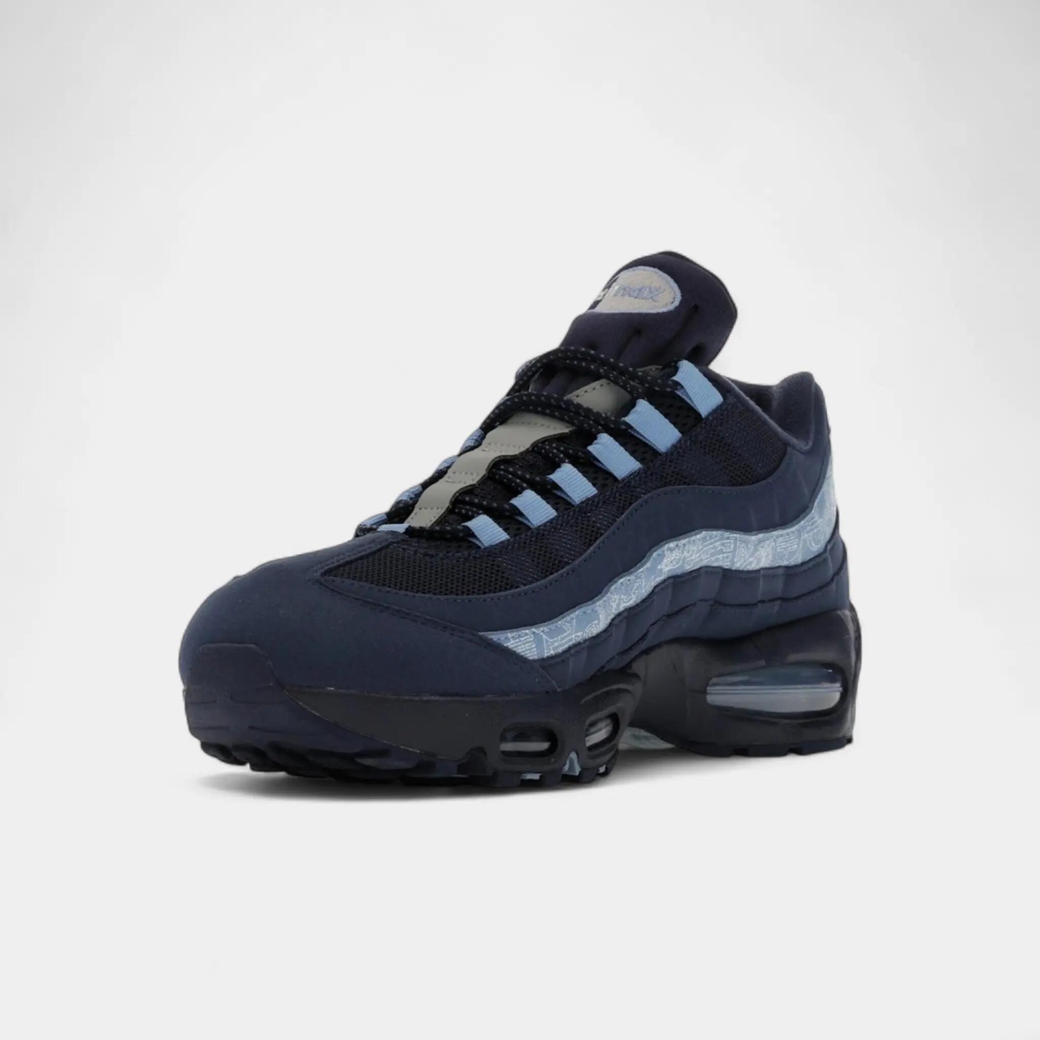 Nike Air Max 95 SE Big Bubble Obsidian Work Blue 3/4