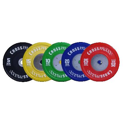 Crossmaxx Competition Bumper Plate - Halterschijf - 50 mm - 10 kg