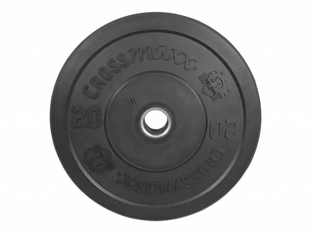 Crossmaxx Olympische Halterschijf - 50 mm - Zwart 4/6
