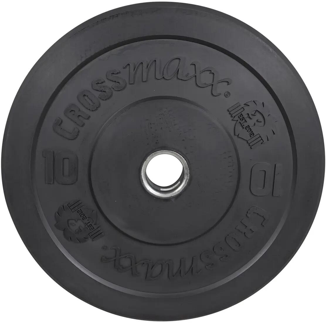 Crossmaxx Olympische Halterschijf - 50 mm - Zwart 3/6