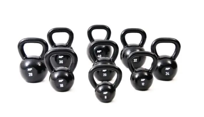 Kettlebell żeliwny - 24 kg 2/4