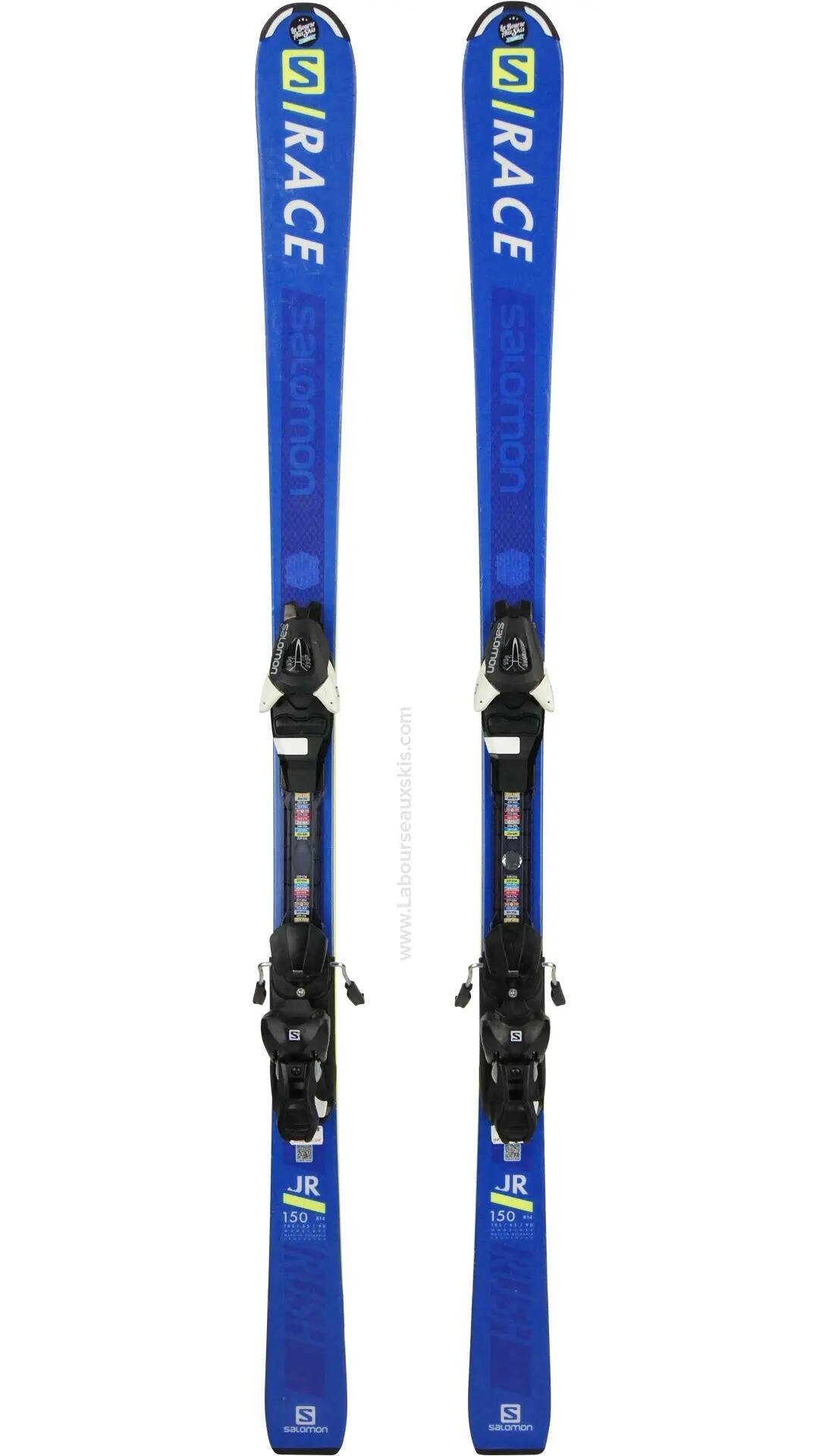 Reconditionné - SALOMON S/RACE RUSH JR + SALOMON L7 - Très bon état 4/7