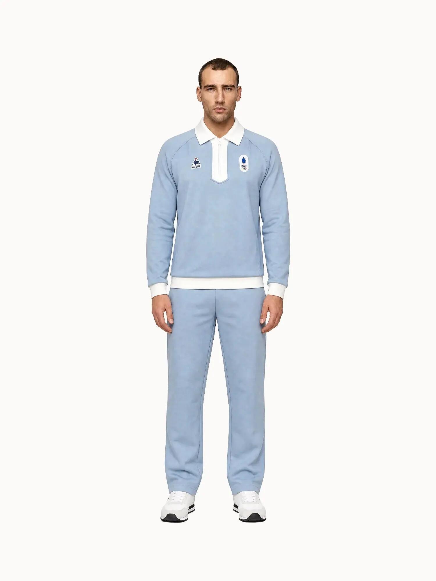 Sweatshirt nr. 1 Frankrijk Olympique 2026 5/7