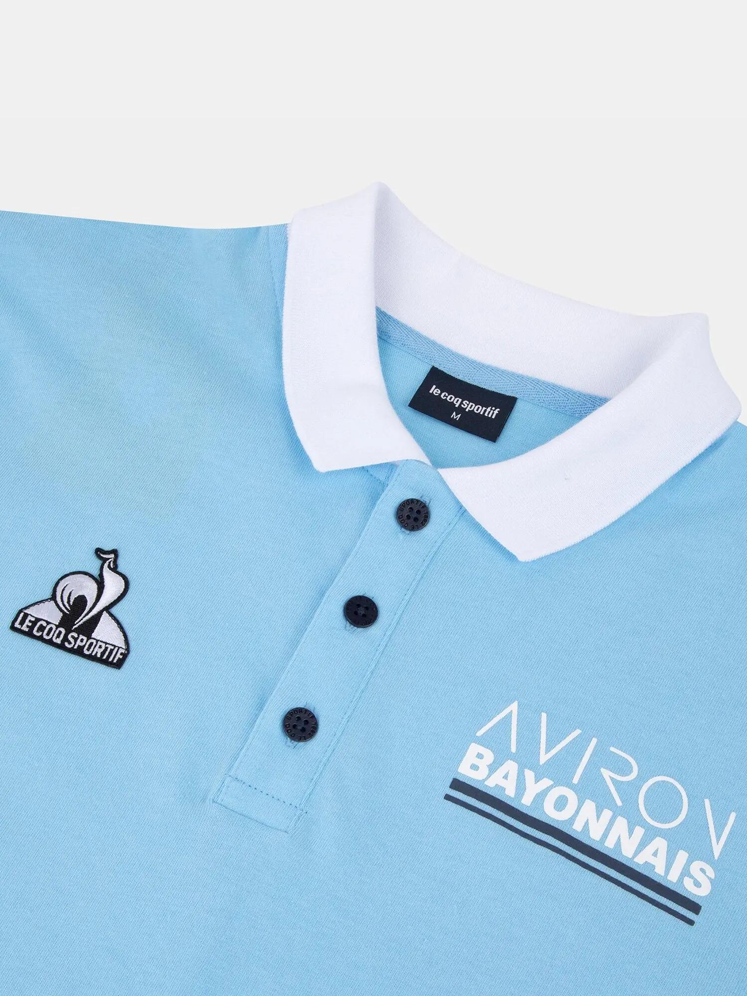Polo supporter Aviron Bayonnais en coton 4/5