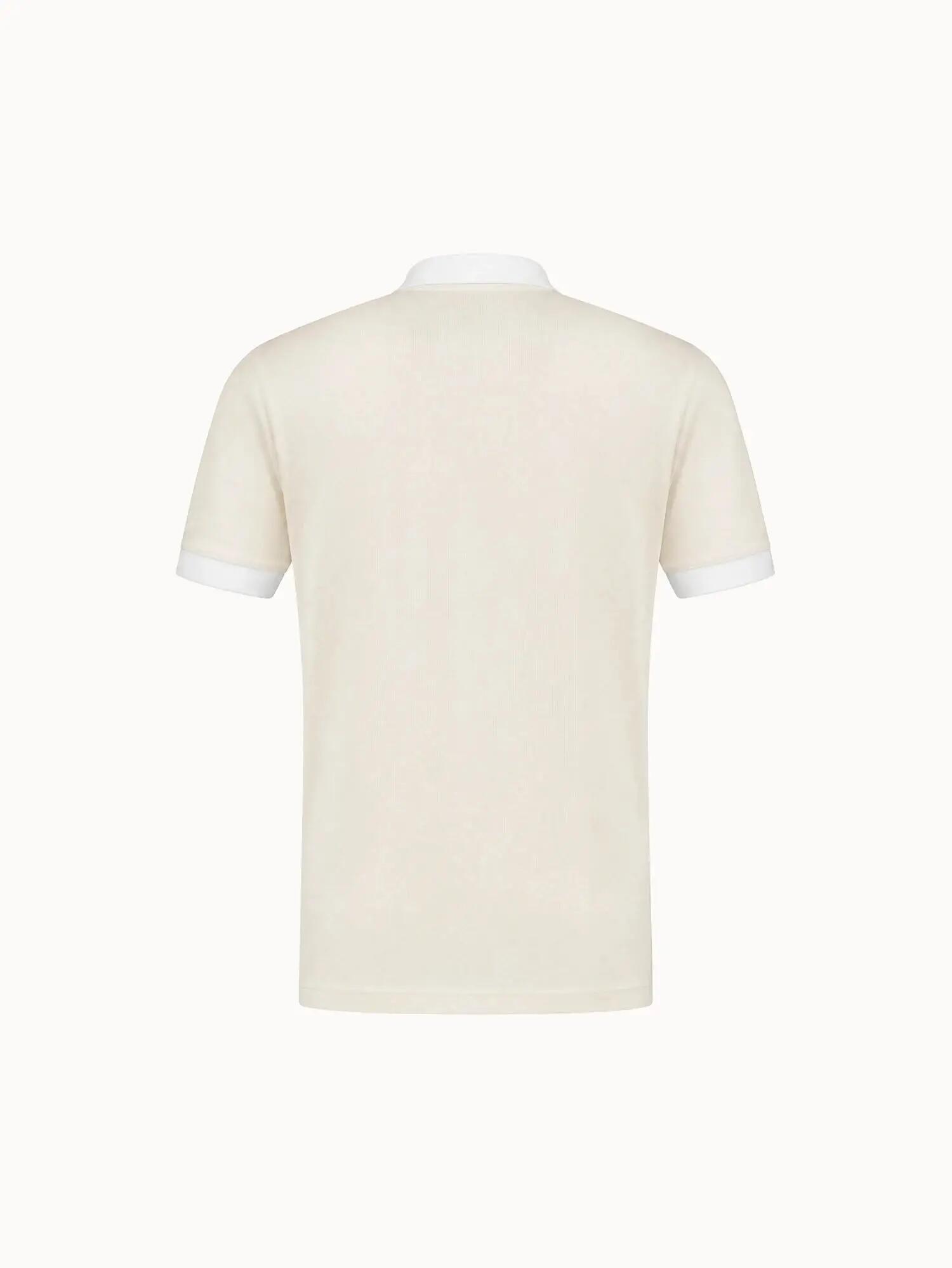 Polo Équipe de France Olympique 2026 en jersey technique 3/5