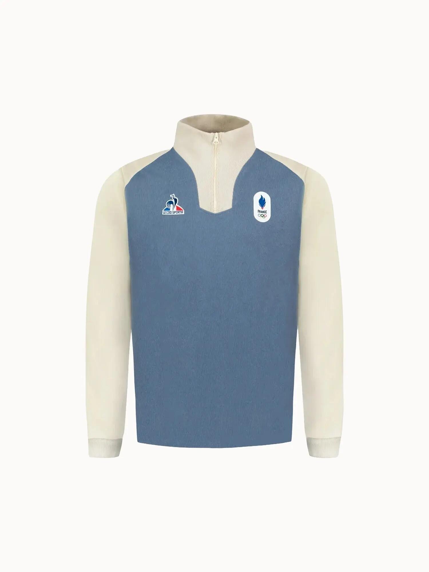 Polo col zippé Équipe de France Olympique 2026 2/5