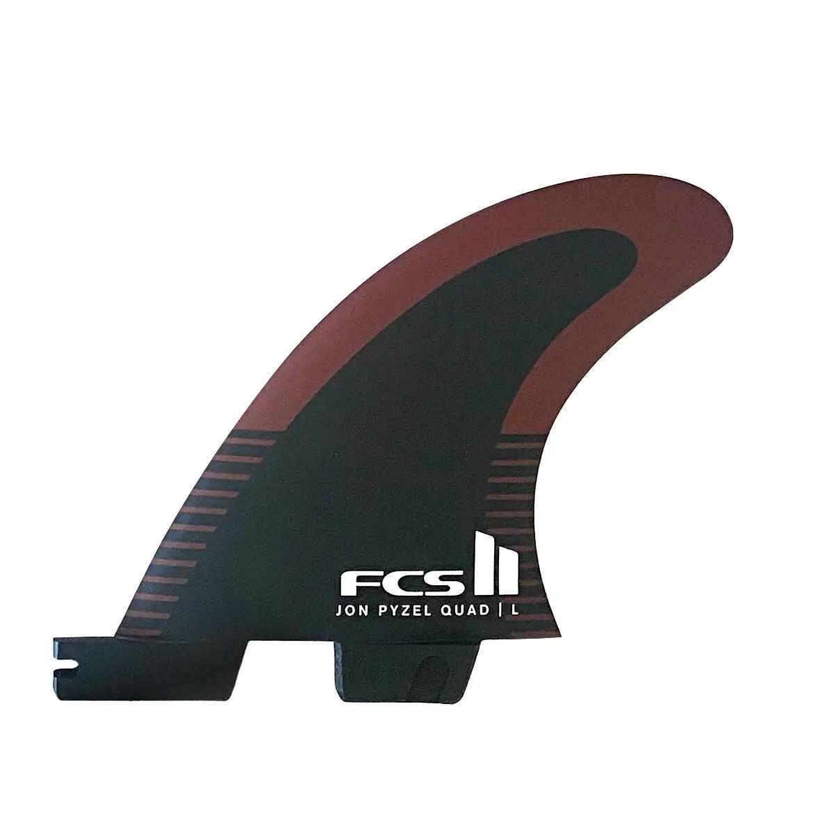 2 ailerons  II Pyzel Quad Rear Fin Set-LRG 3/3