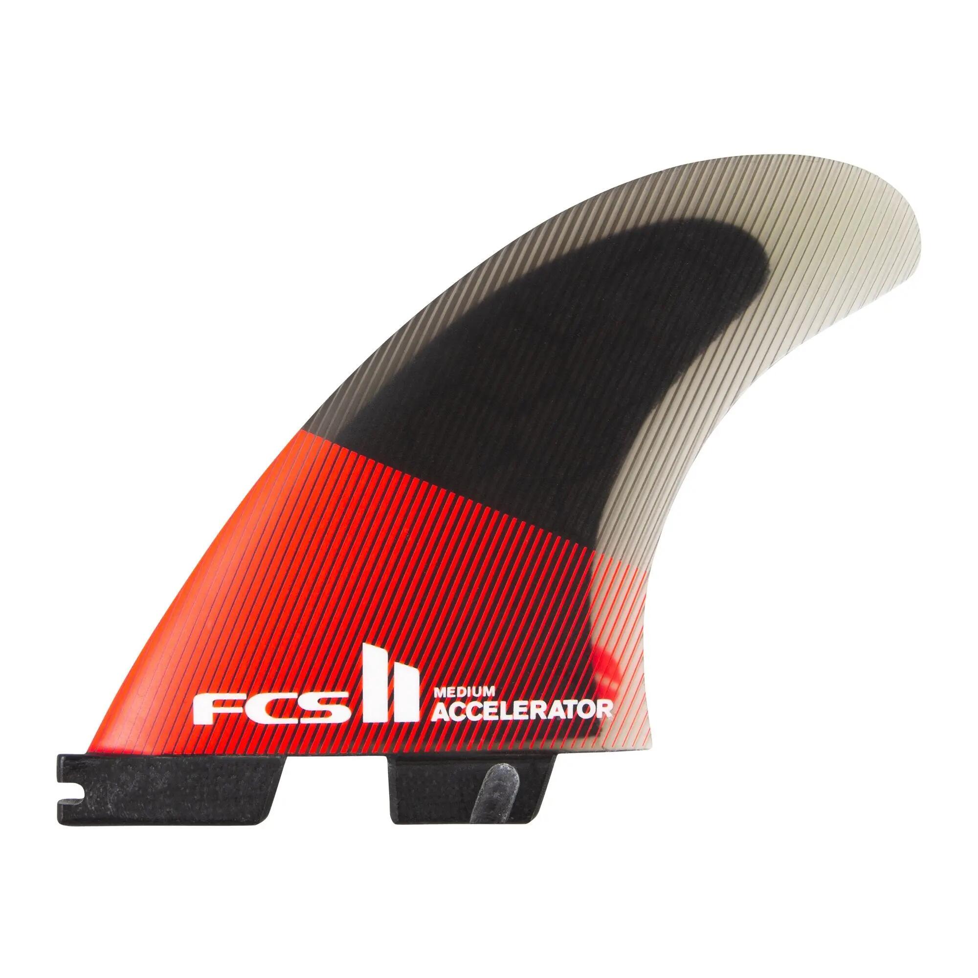 Pinne da surf - Accelerator PC - Rosso/Nero - Media - 4/4