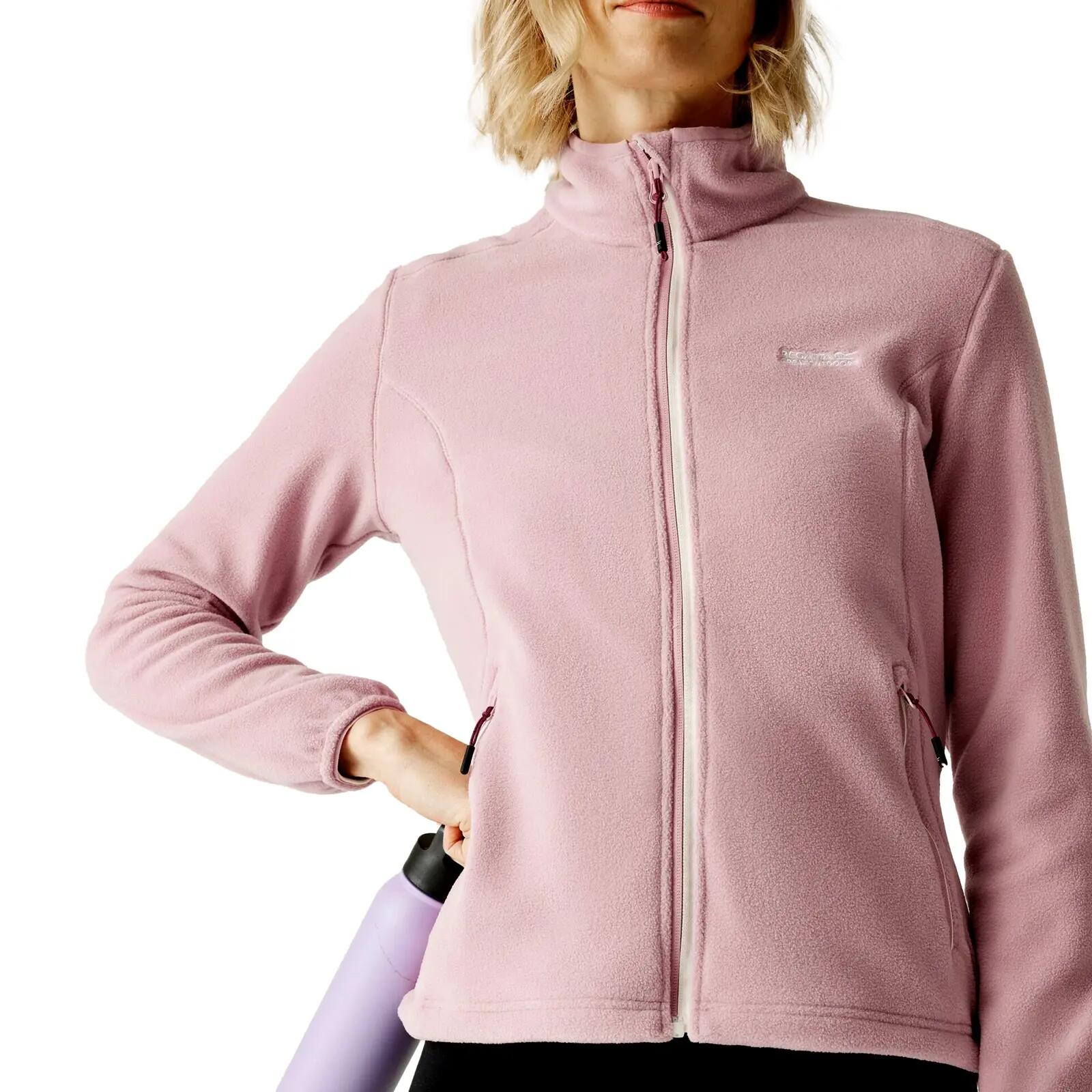 Fleecejacke wärmend weich strapazierfähig Damen - Fleecejacke Floreo IV 4/7