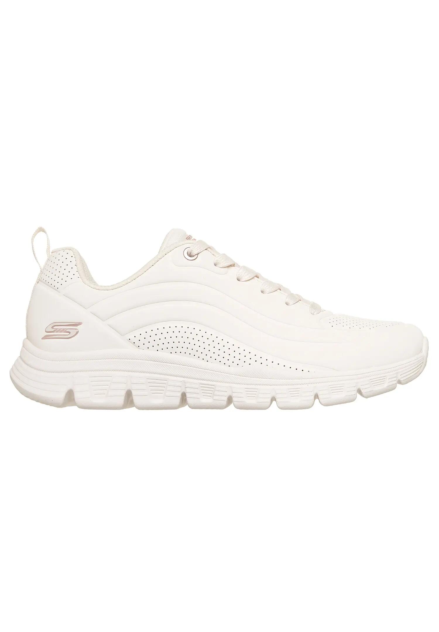Skechers Damen BOBS Sport B Lite Your Story Sneaker Off White 4/5