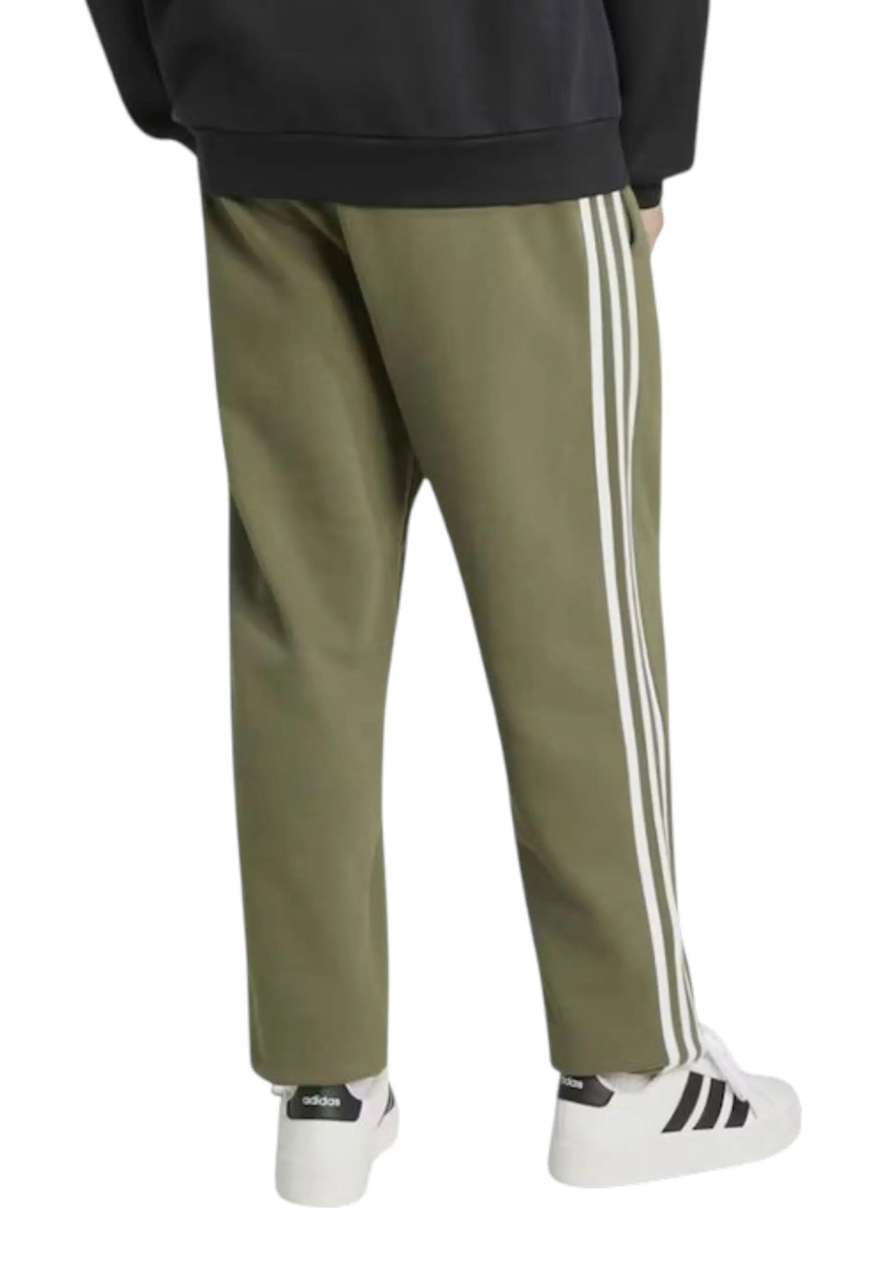 adidas Herren Trainingshose Essentials 3S Fleece Tapered Cuffed 3/8