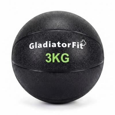 Medicine ball" zware rubberen verzwaarde bal