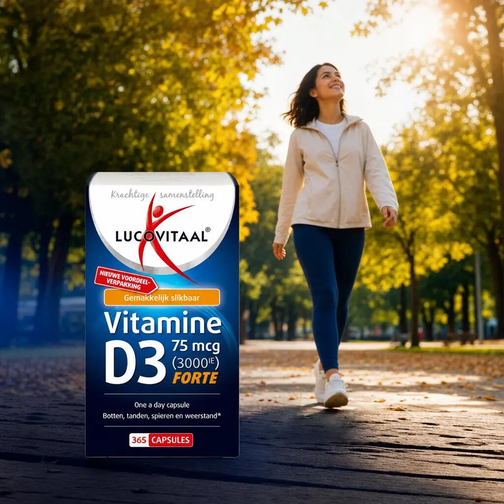Lucovitaal Vitamine D3 75 mcg 365 capsules 5/5