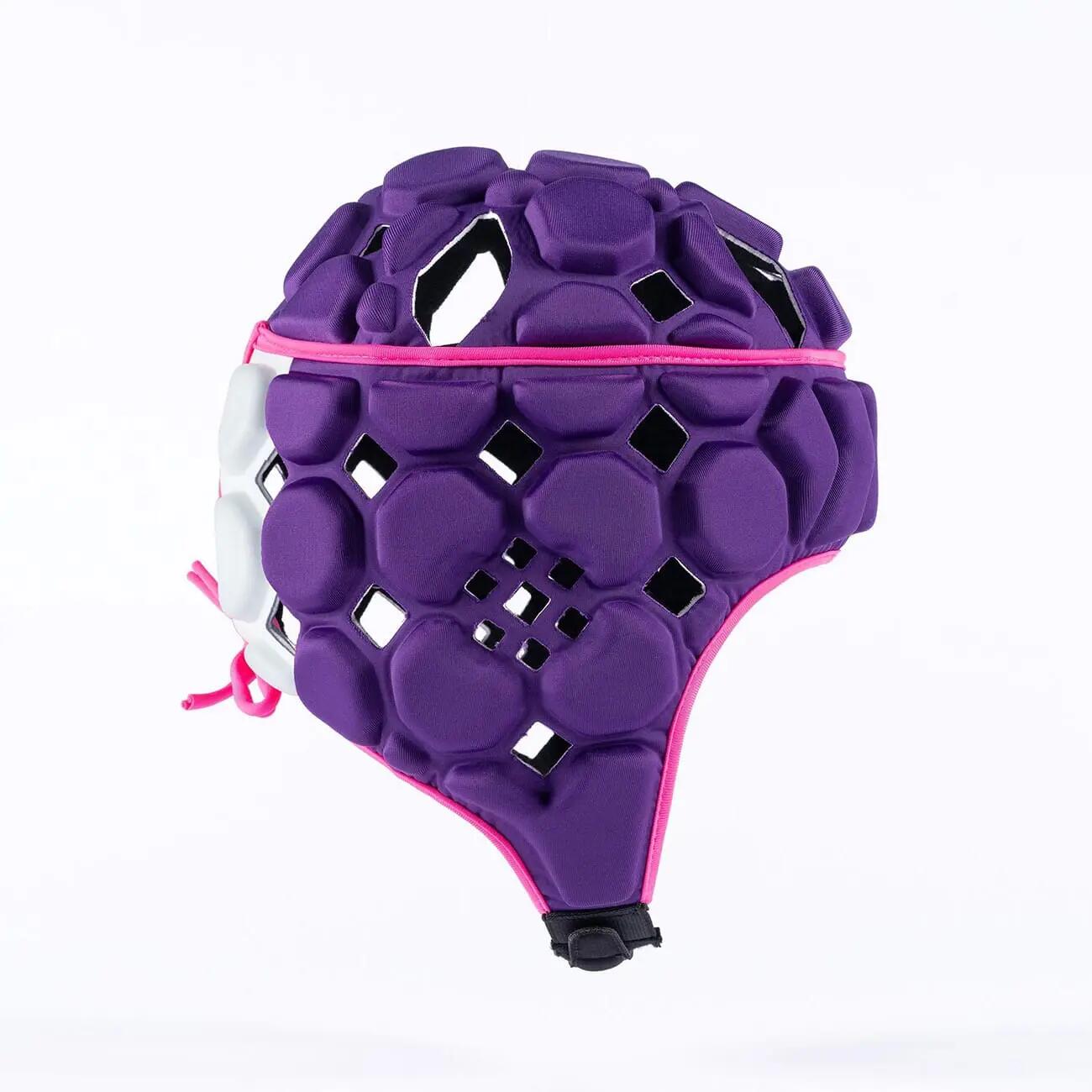 Casque de rugby Junior Gilbert Octane Violet et rose 3/7