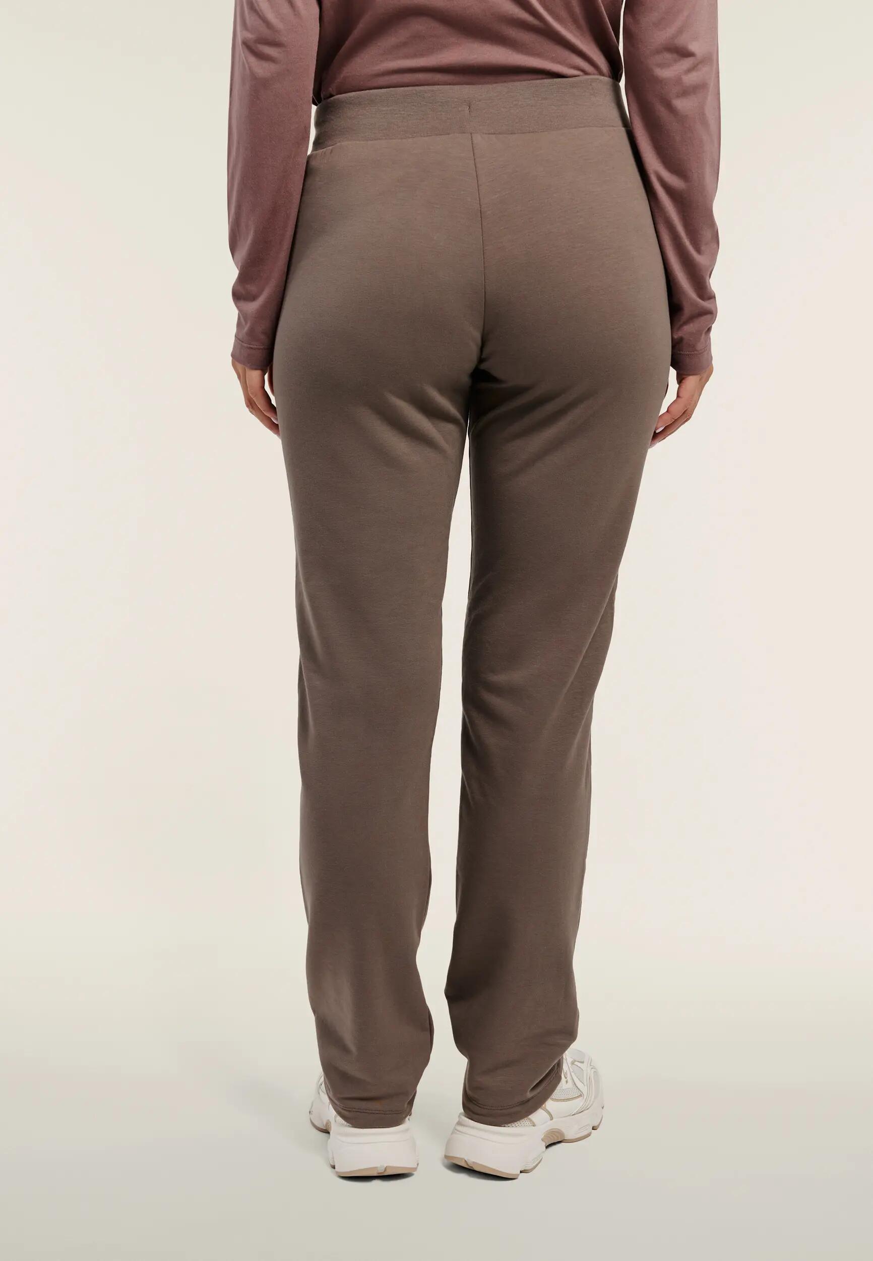 Dames sportbroek met studs op de zakken en logo 3/6