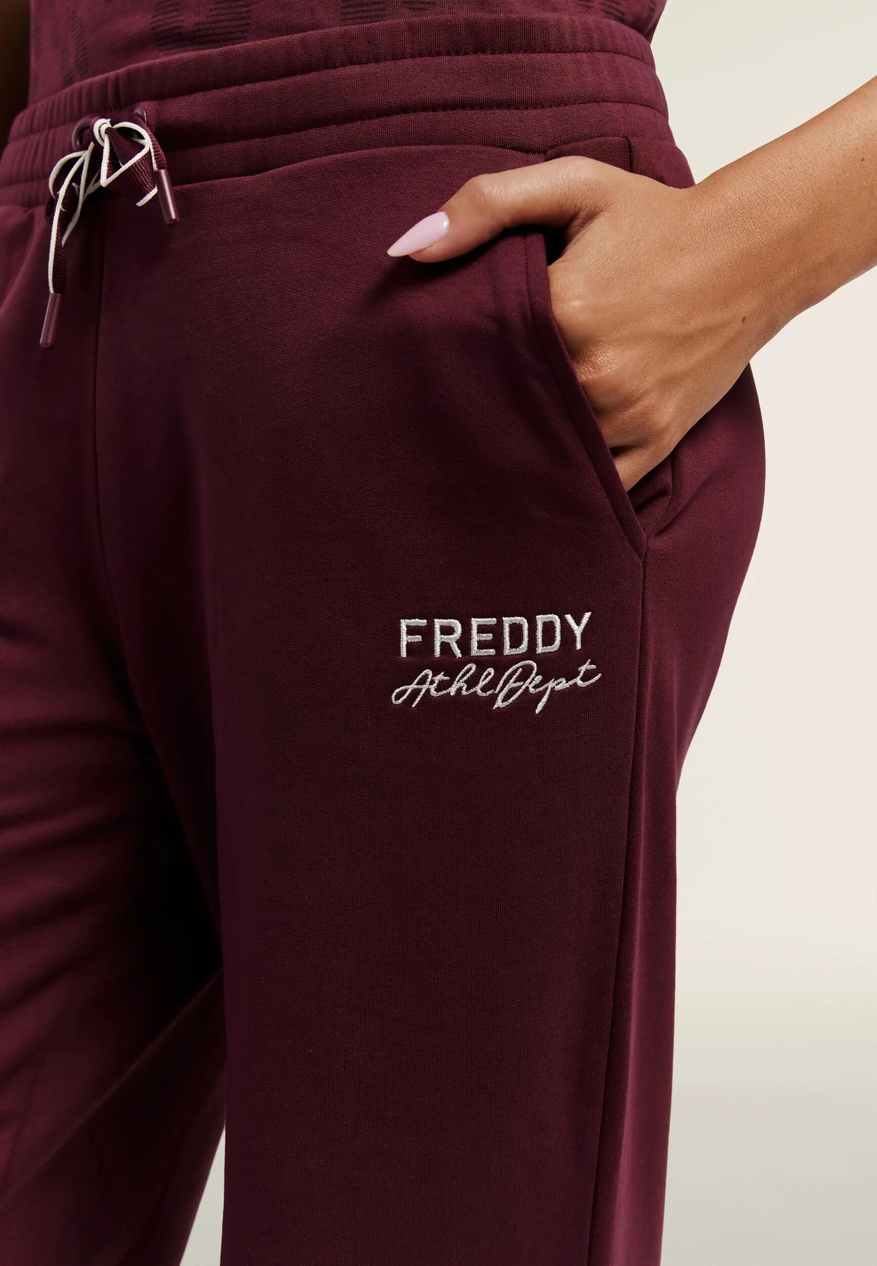 Pantalon de sport pour femmes à jambes larges en molleton Freddy 4/6