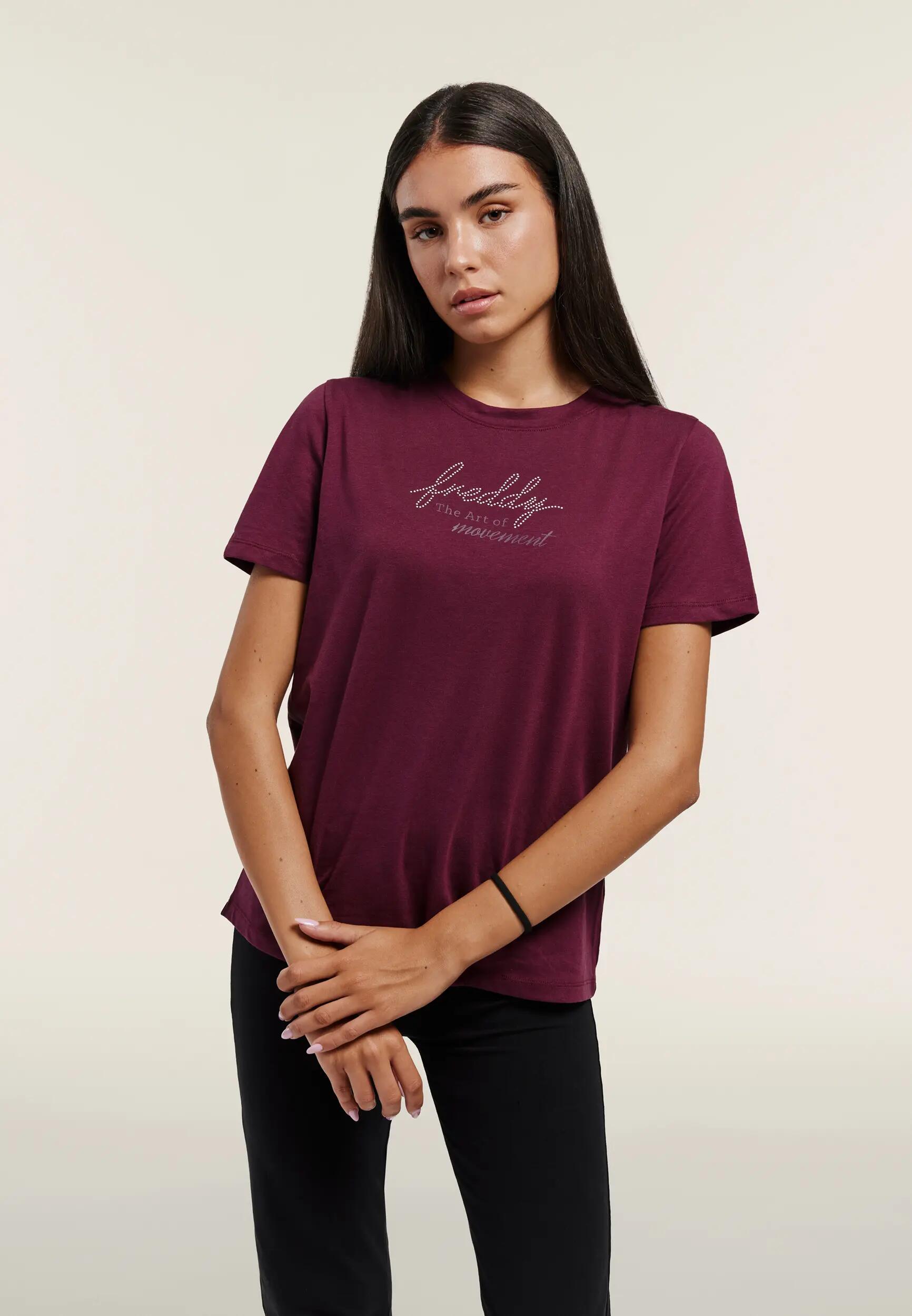 T-shirt coupe classique « The Art of Movement » orné de perles 2/6