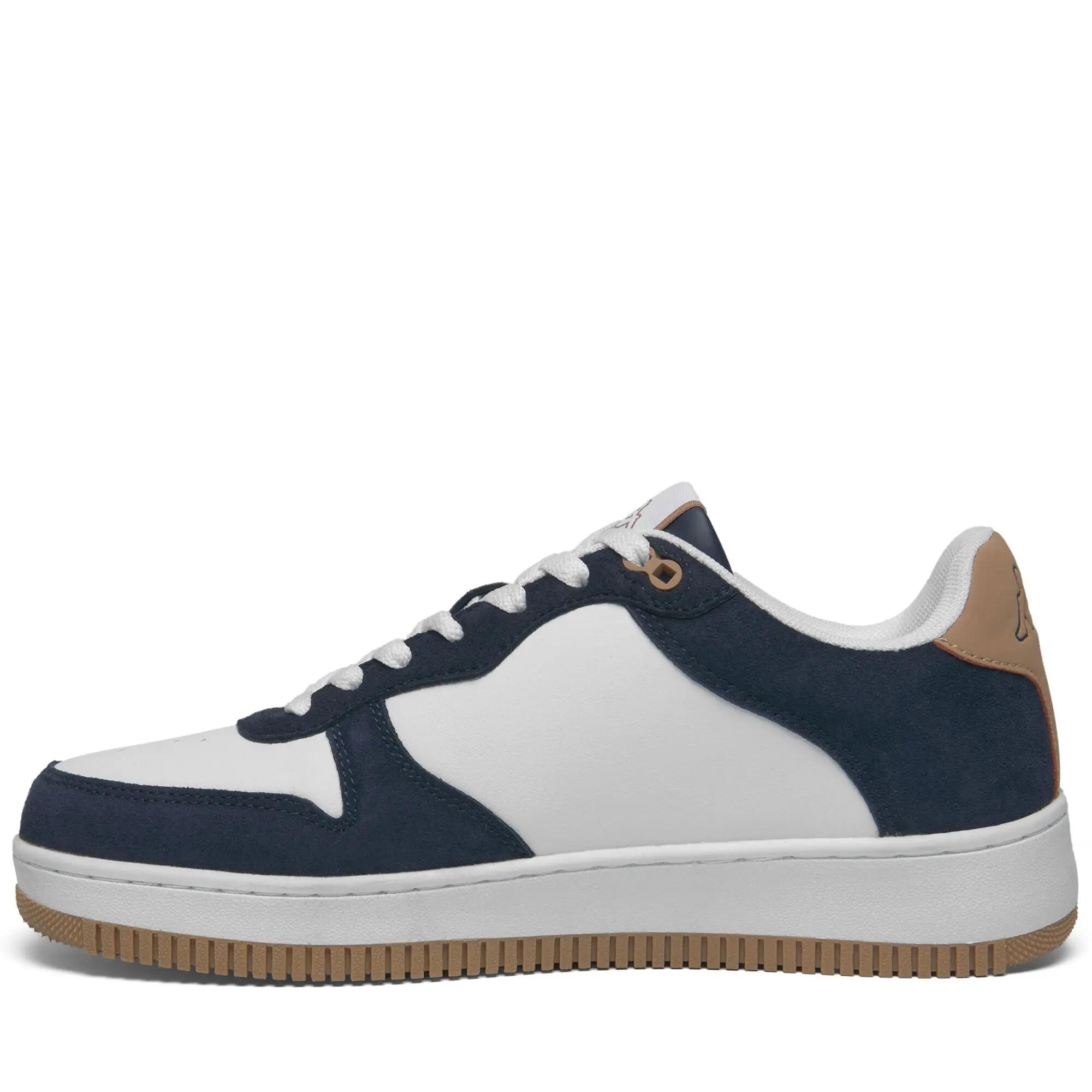 Sneakers bassa da uomo donna in poliuretano bianco da fitness 4/5