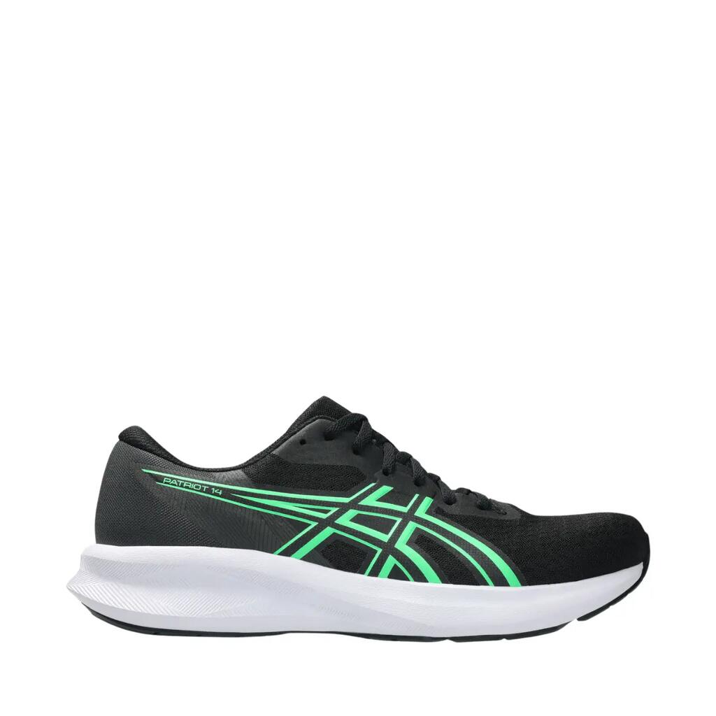 ASICS Patriot 14 Running Shoes Black/Vital Green