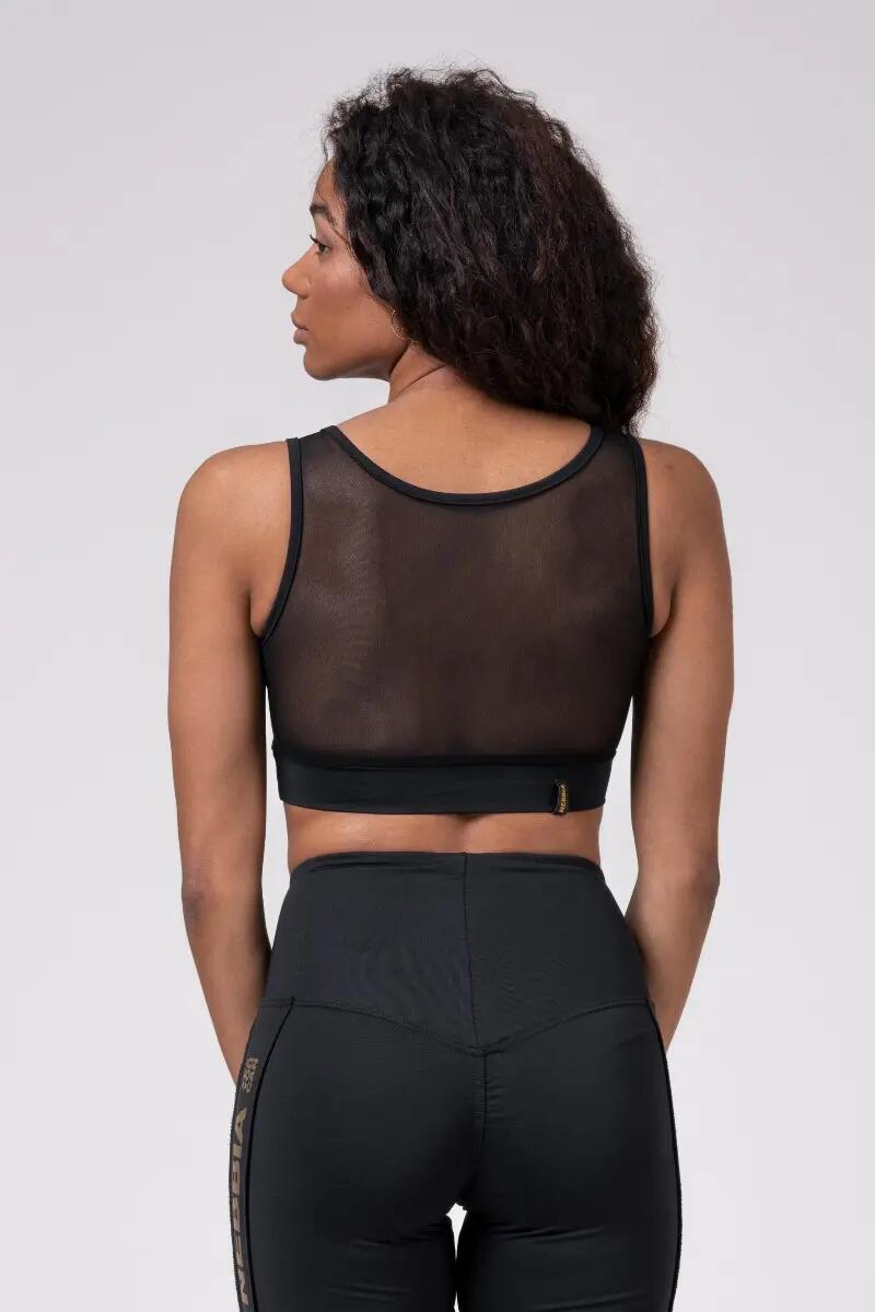 Sutien sport NEBBIA Gold Mesh Mini Top 2/5