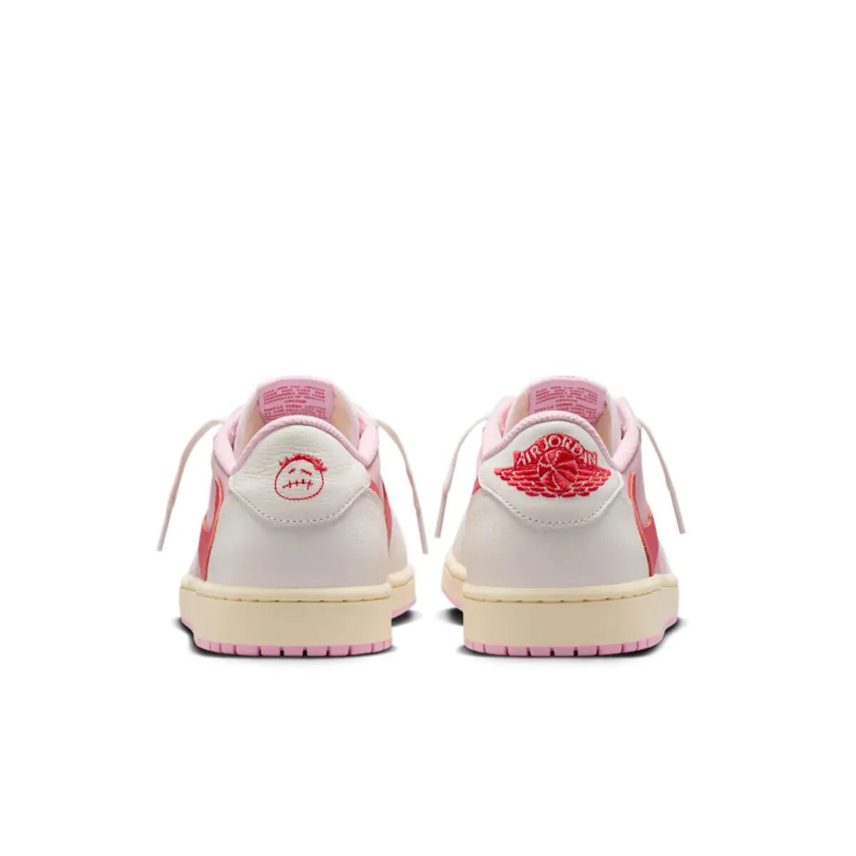 Air Jordan 1 Retro Low OG SP Travis Scott Sail Tropical Pink 6/6