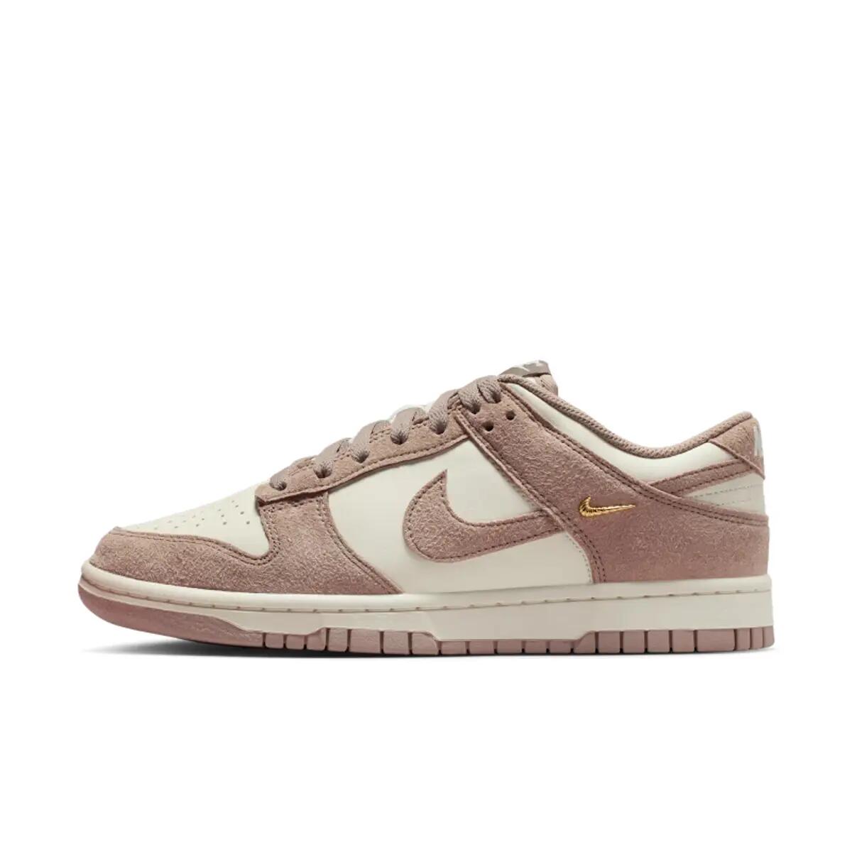 Nike Dunk Low Malt Gold Mini Swoosh (Women's) 3/6