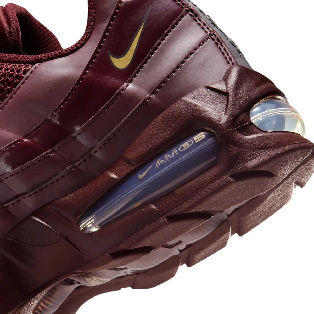 Schoenen  Air Max 95 SE Big Bubble Total 90 Burgundy Crush 5/6
