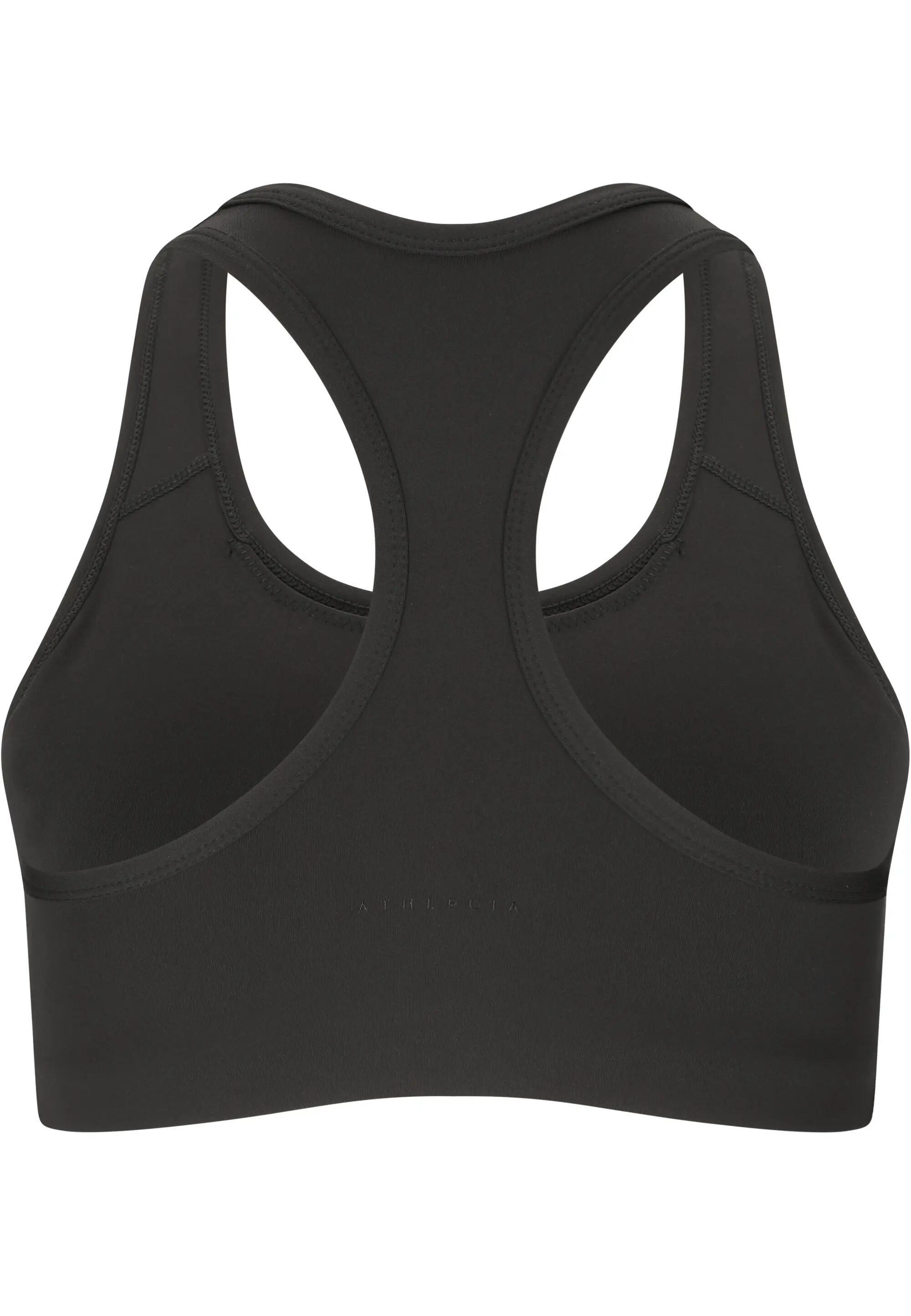 athlecia Myolie V2 W Biustonosz sportowy z elastycznego poliestru – 1001 Black 2/9
