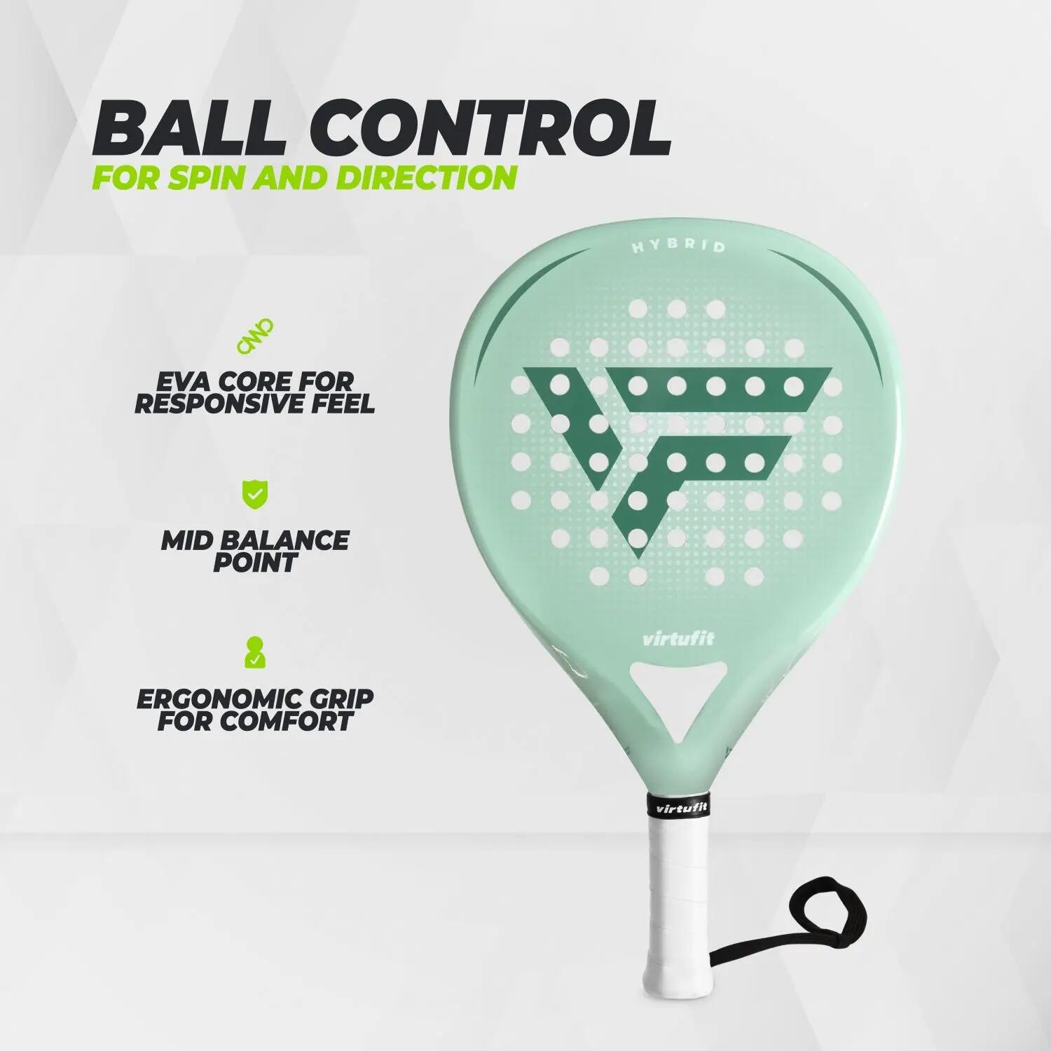 Hybrid Padel Racket - Mint 3/7
