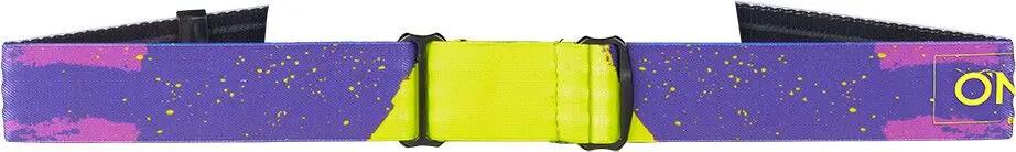 Maschera O'neal B-22 Paint Viola/Giallo Fluo 2/4