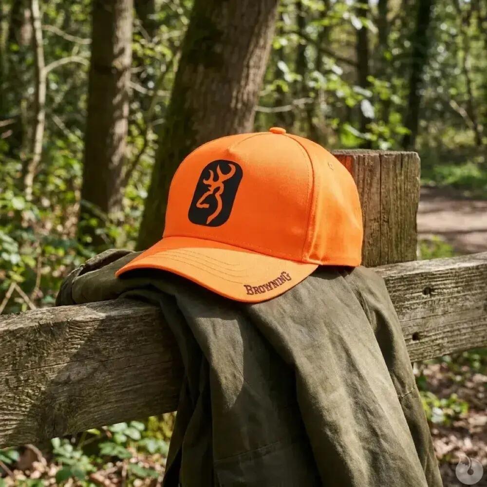 Casquette More Pet matériau respirant orange vif taille unique 3/5