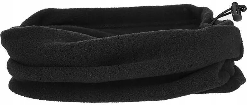 Chusta wielofunkcyjna bandana komin z polaru 4F U168 20S czarny 3/4