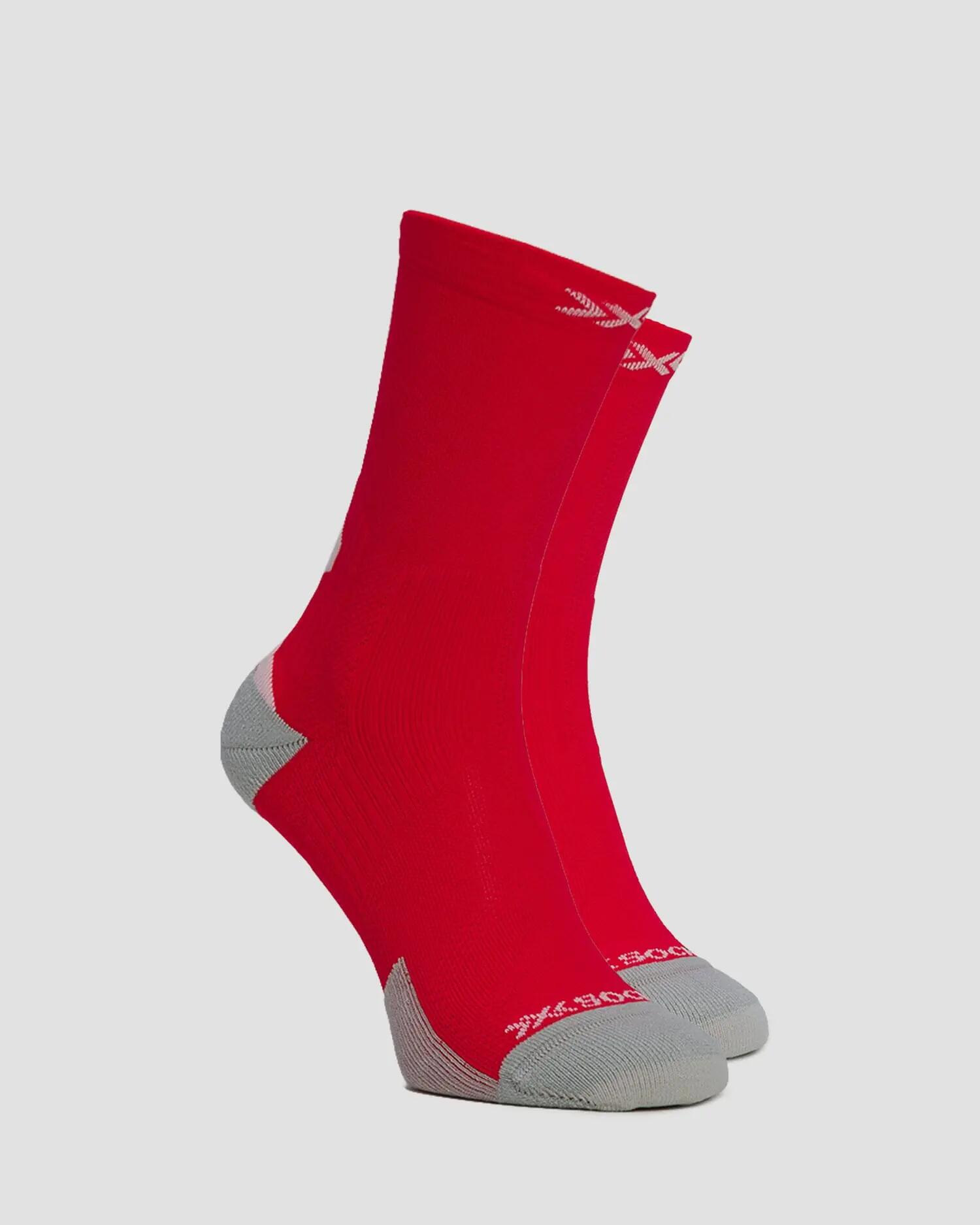 Skarpety unisex X-Socks Bike Perform Crew Rocket Red R110 1/2
