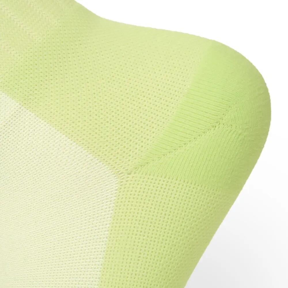 Calcetines altos pádel Hombre y Mujer Contour Lime Lima 4/7