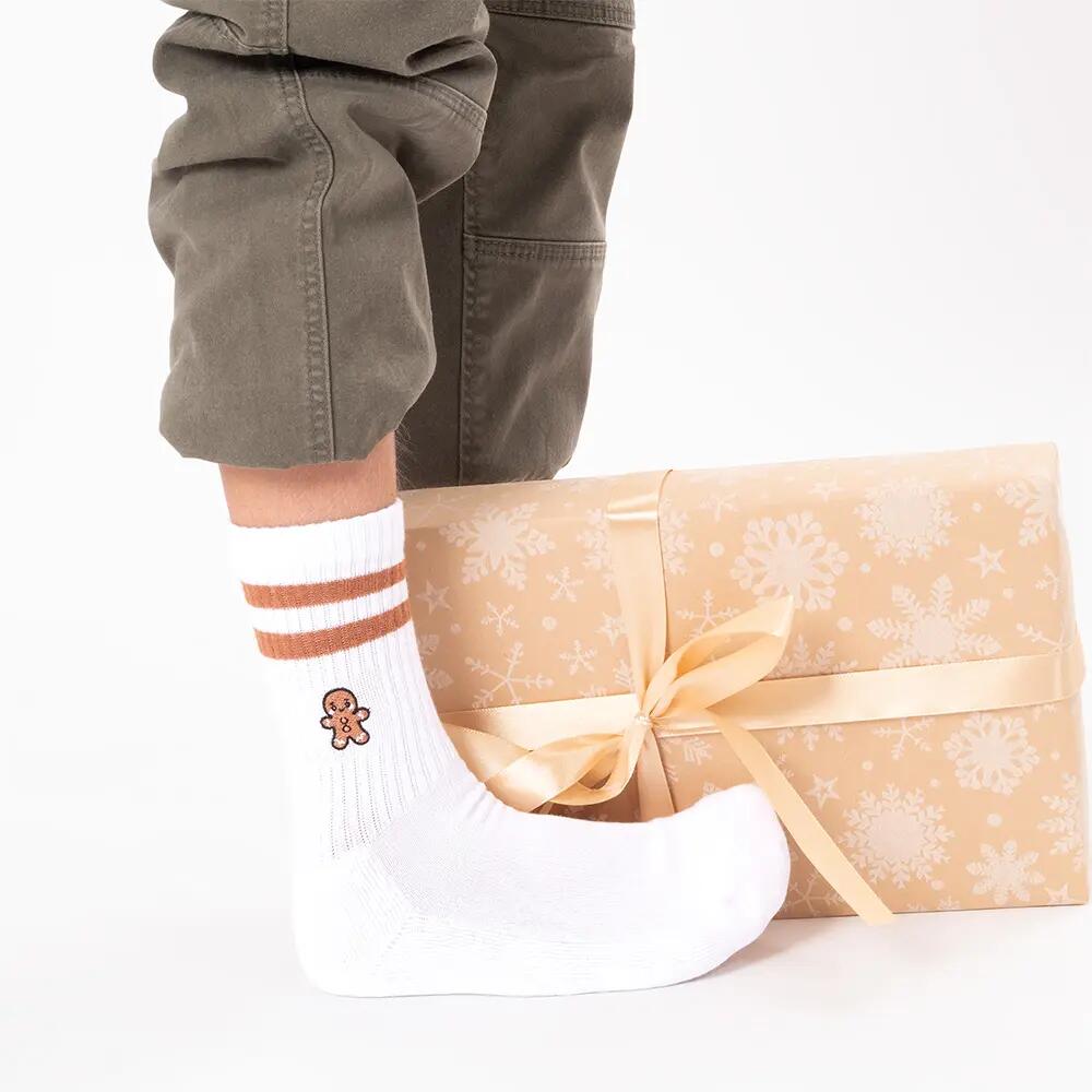 Kinder Weihnachts Tennissocken 3er Pack (Modell: Rudi) 4/6