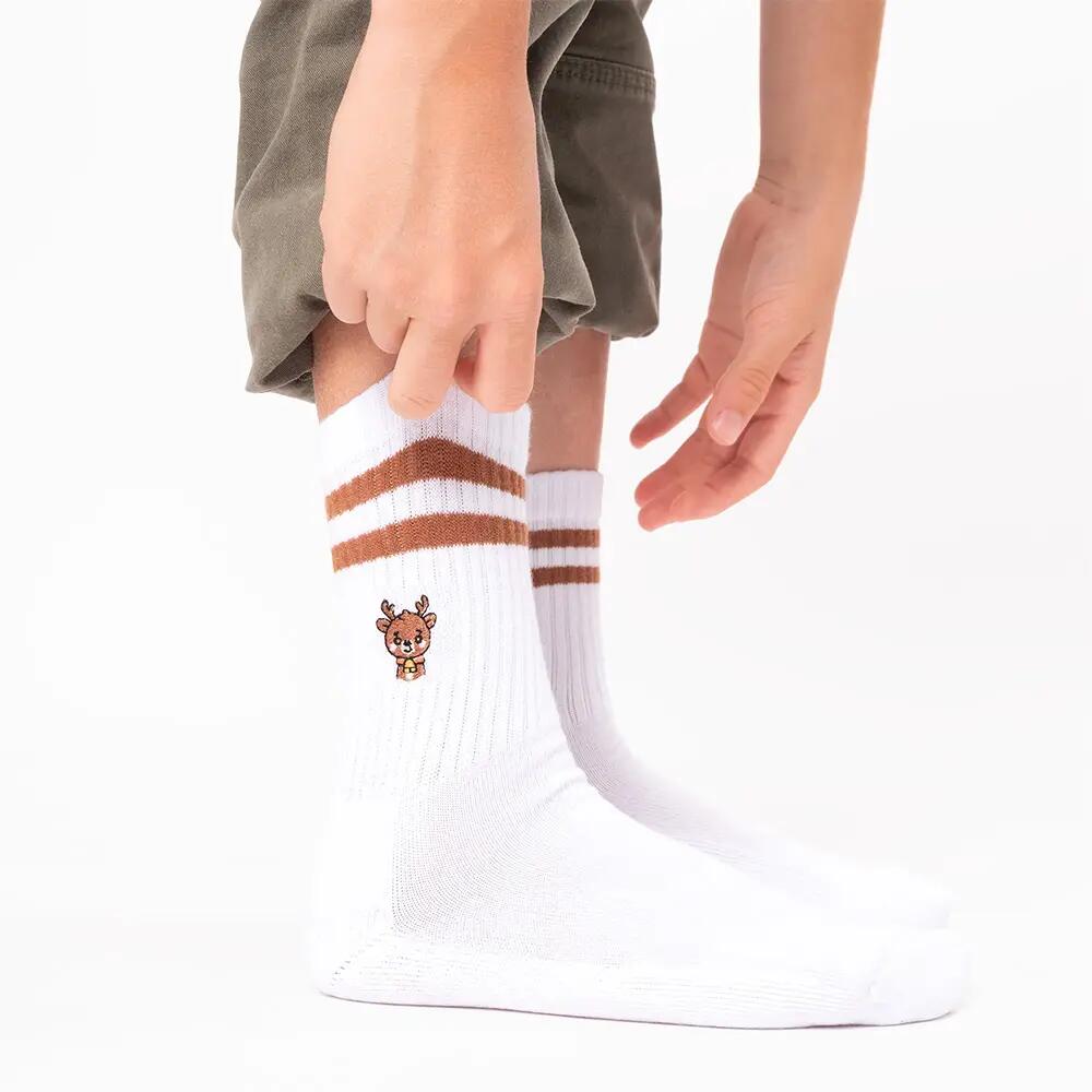 Kinder Weihnachts Tennissocken 3er Pack (Modell: Rudi) 4/6