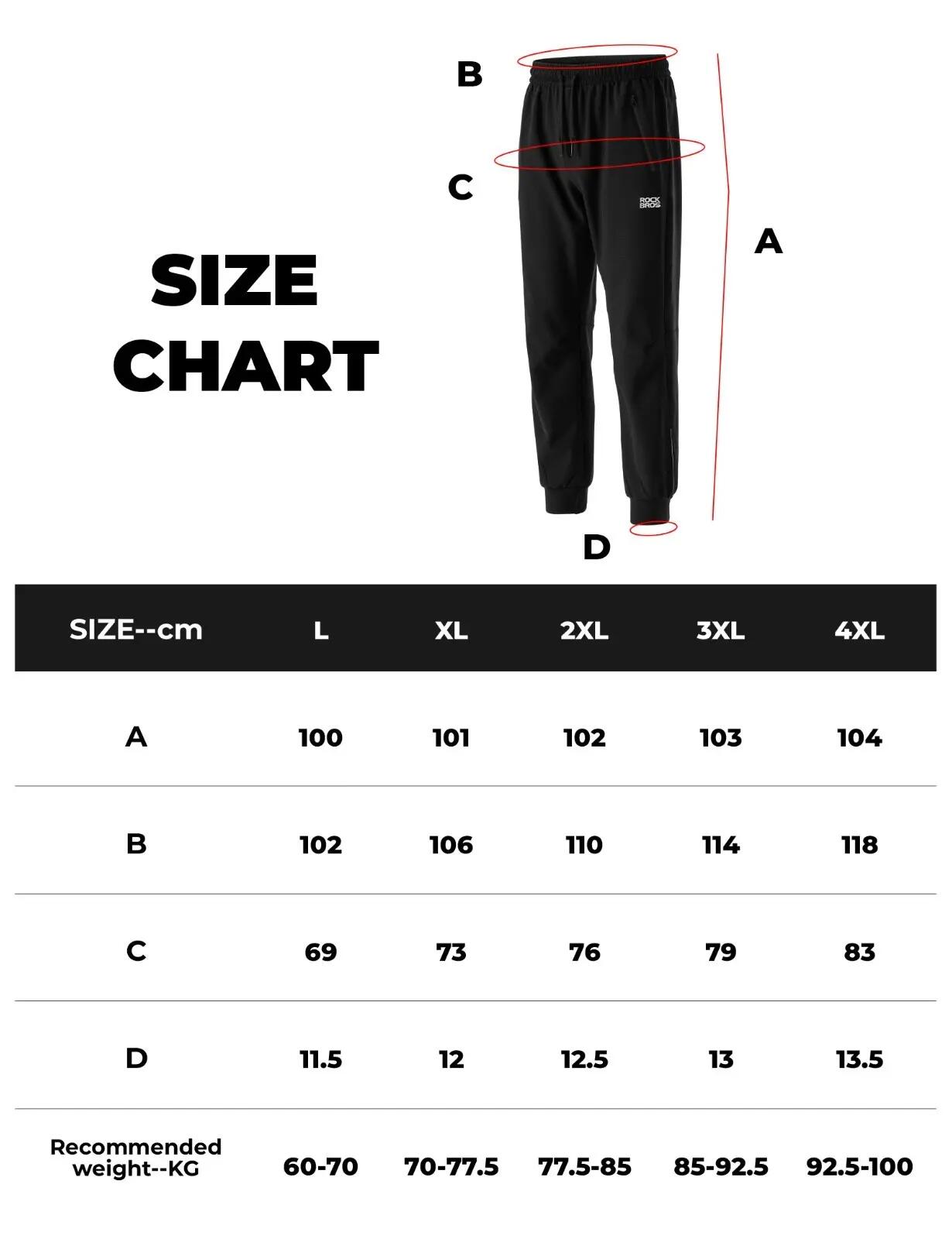 Pantalon de vélo thermique homme ROCKBROS déperlant 7/7