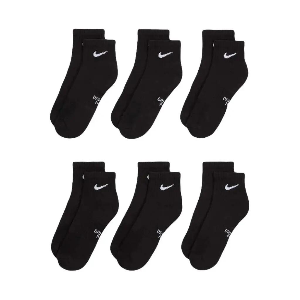 Nike Modelo Y Nk Everydy Cush Ankl 6pr 108 Cor Preto 3/3