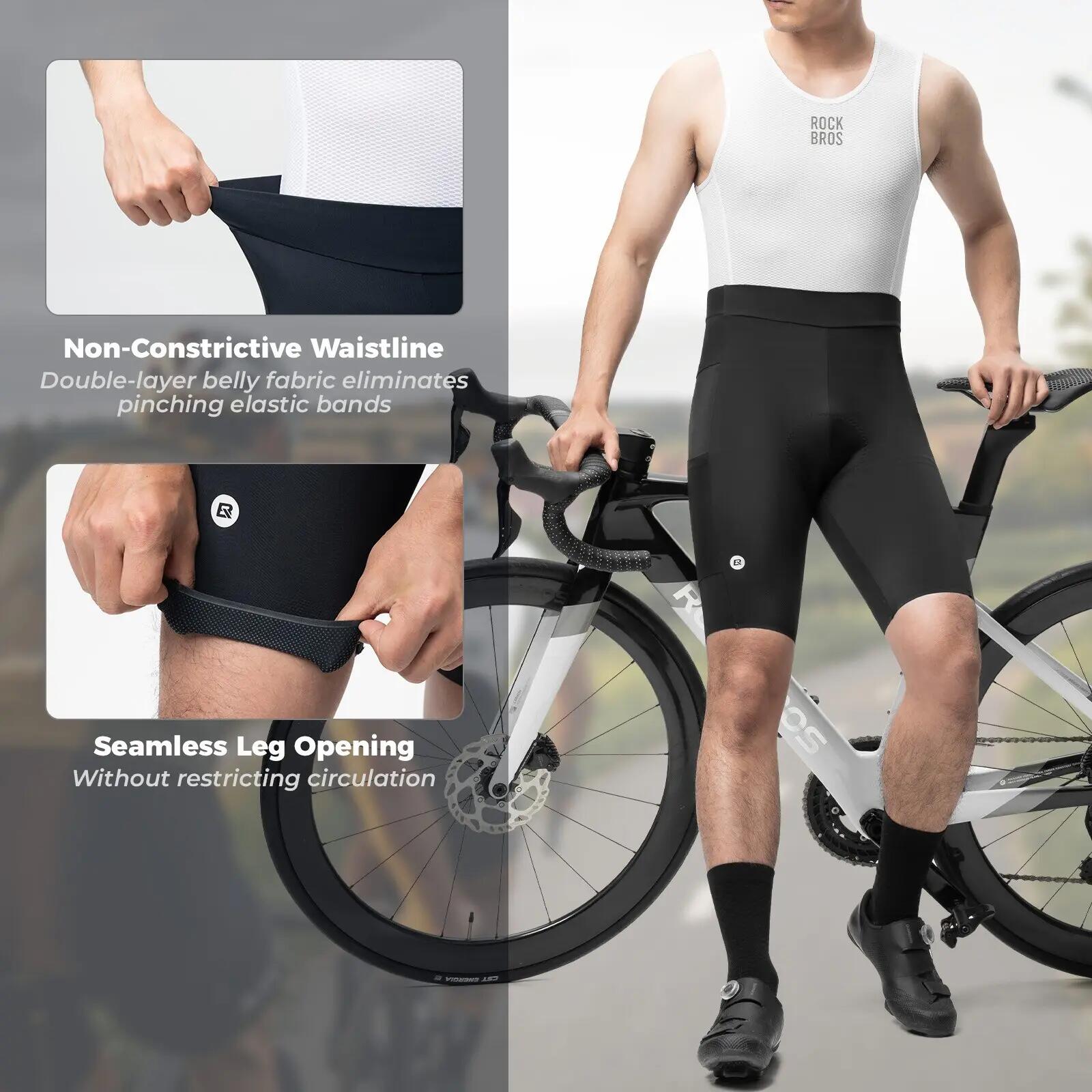 Short de vélo rembourré homme ROCKBROS S-3XL 4/7