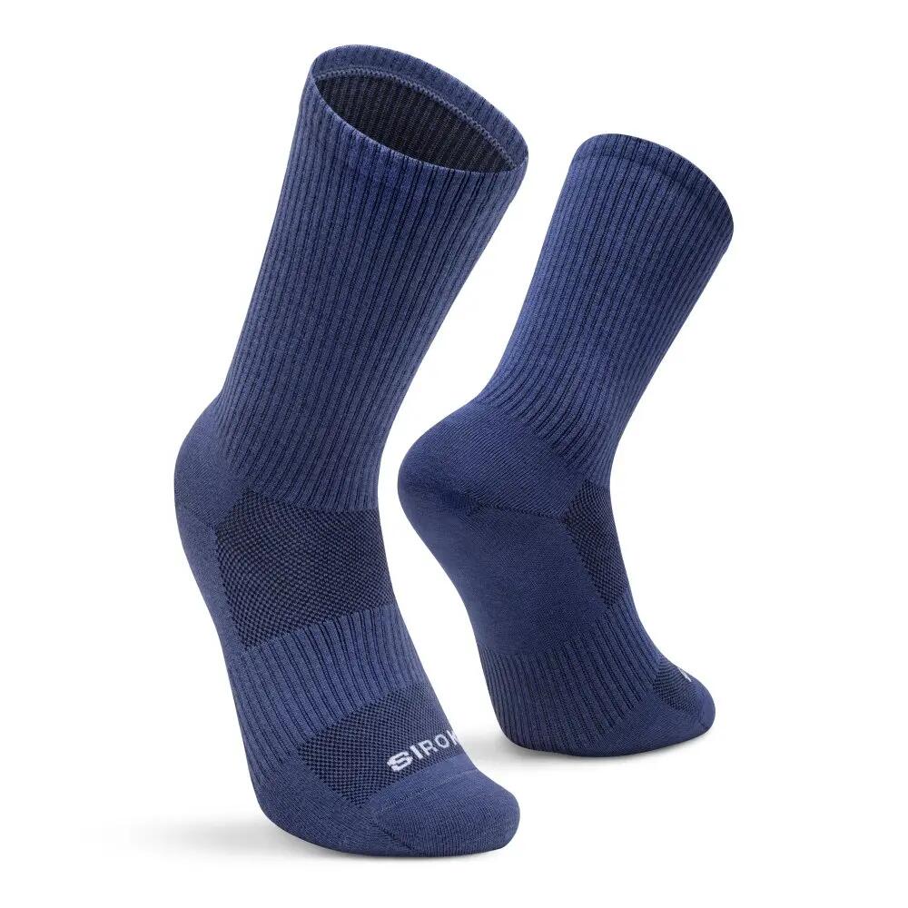 Pack 3 calcetines media caña pádel Hombre y Mujer Vibra Earthline Negro 3/7