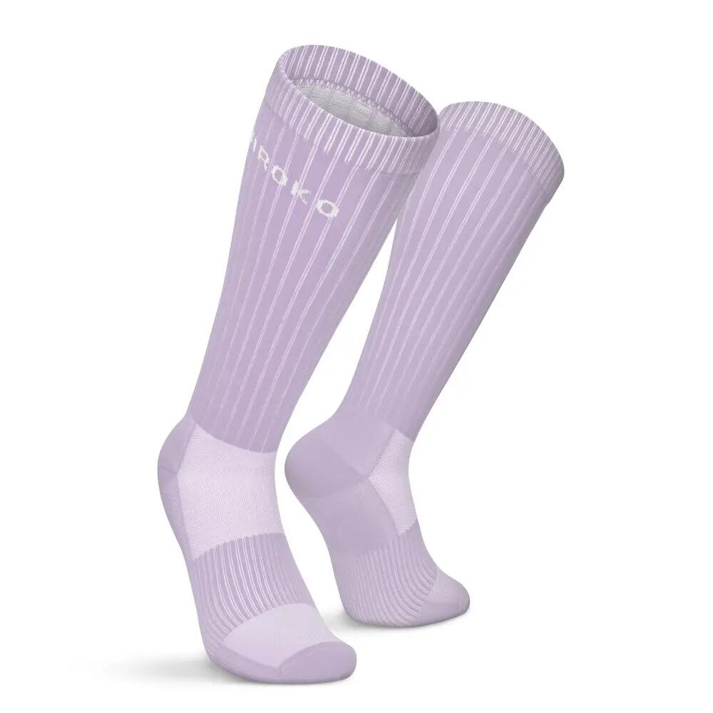Calcetines altos pádel Hombre y Mujer Contour Lavender Lavanda 2/7