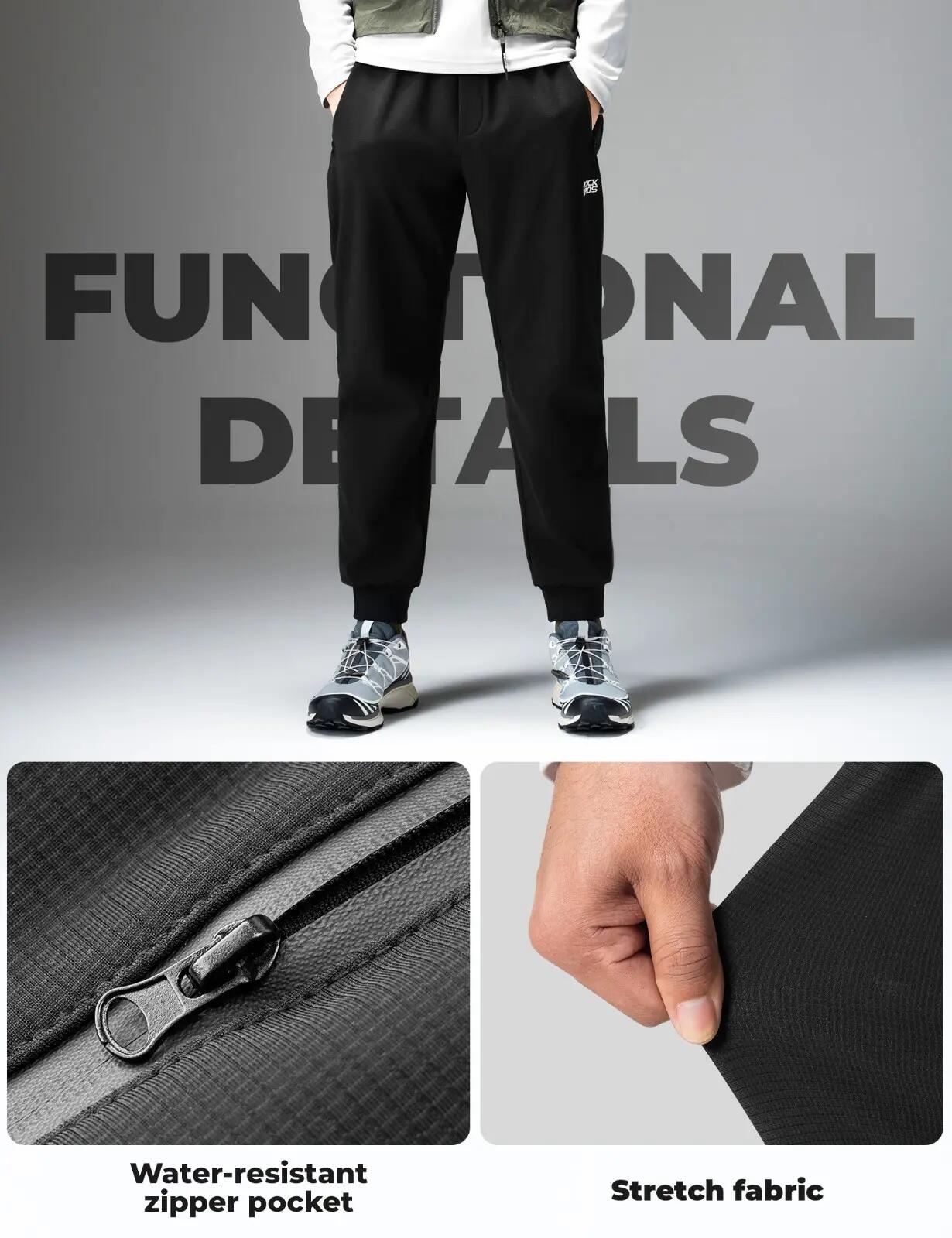 Pantalon de vélo thermique homme ROCKBROS déperlant 4/7