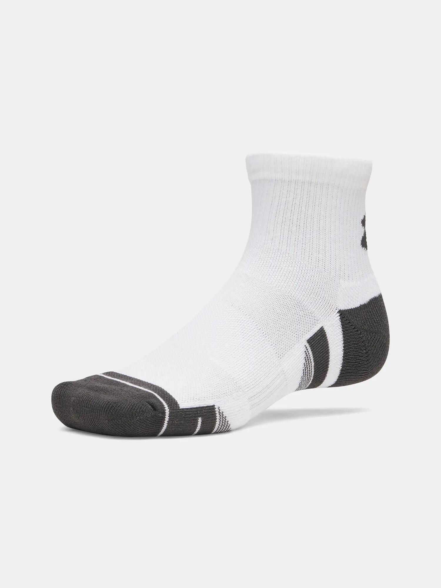 Unisex Under Armour New UA Perf Tech 3pk Qtr zokni 2/3