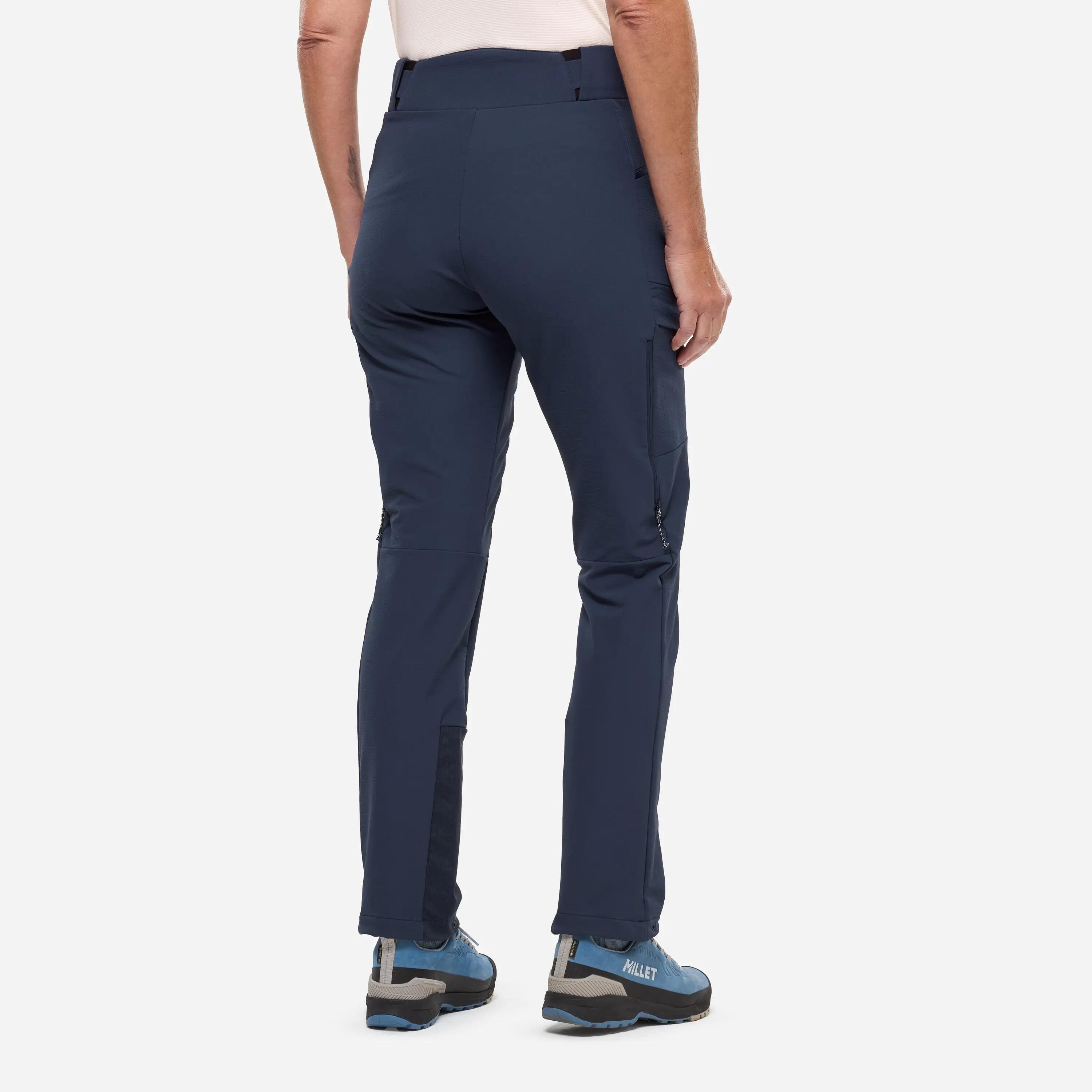 Pantalon Softshell Alpinisme pour femme KAMET XCS 4/5