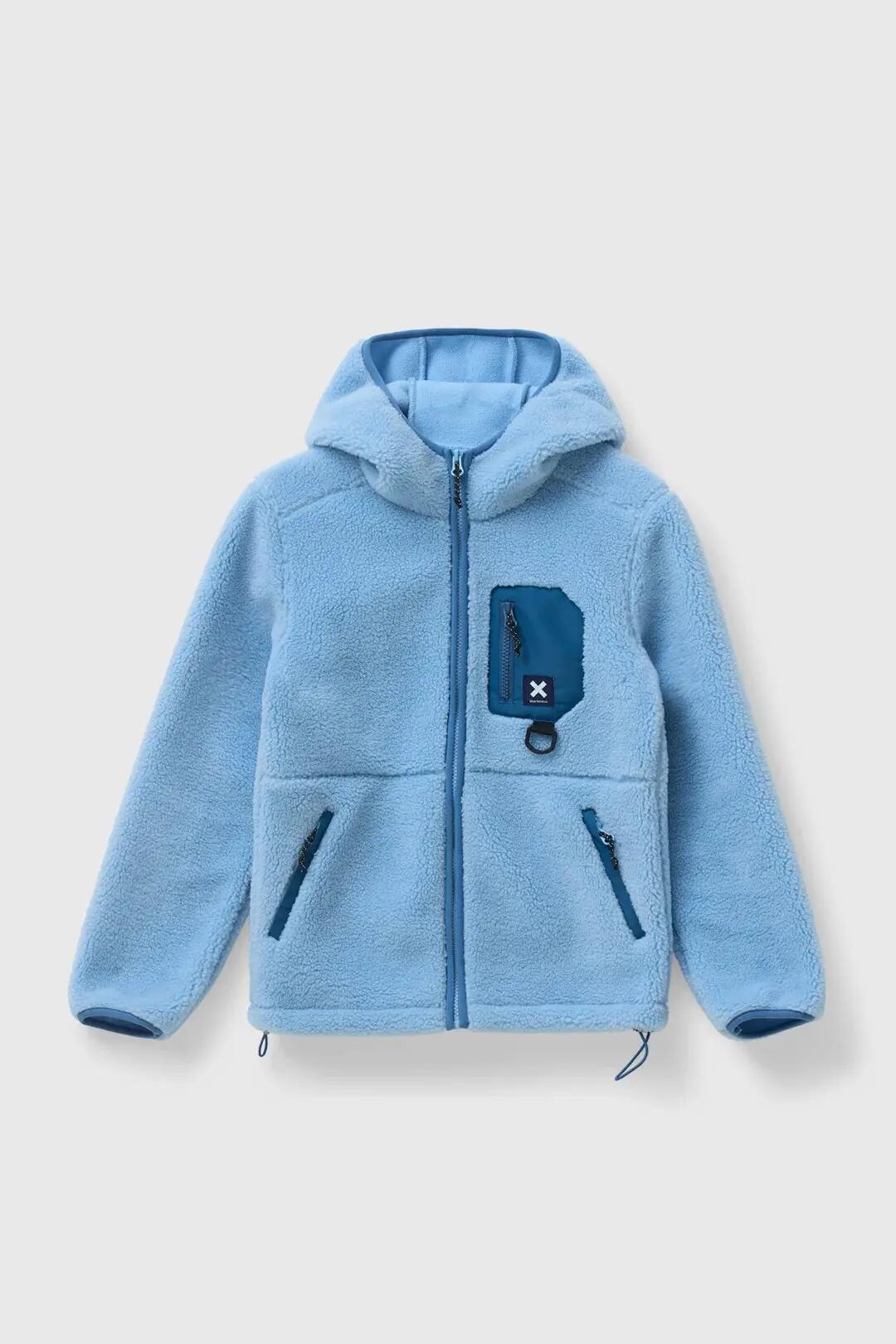 Sudadera con Capucha Polar Kids Blue Banana Barry Light Blue 4/4