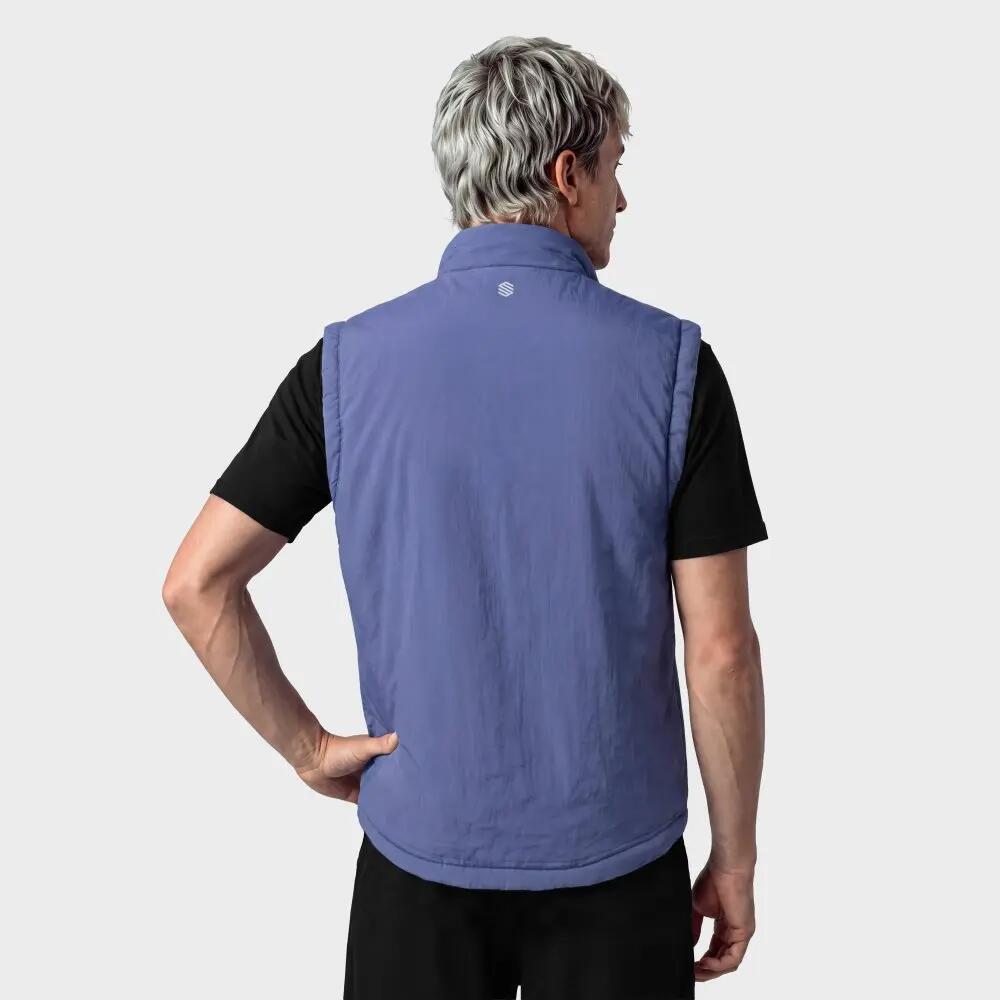 Gilet de padel matelassé homme Wall Blue Bleu 6/8