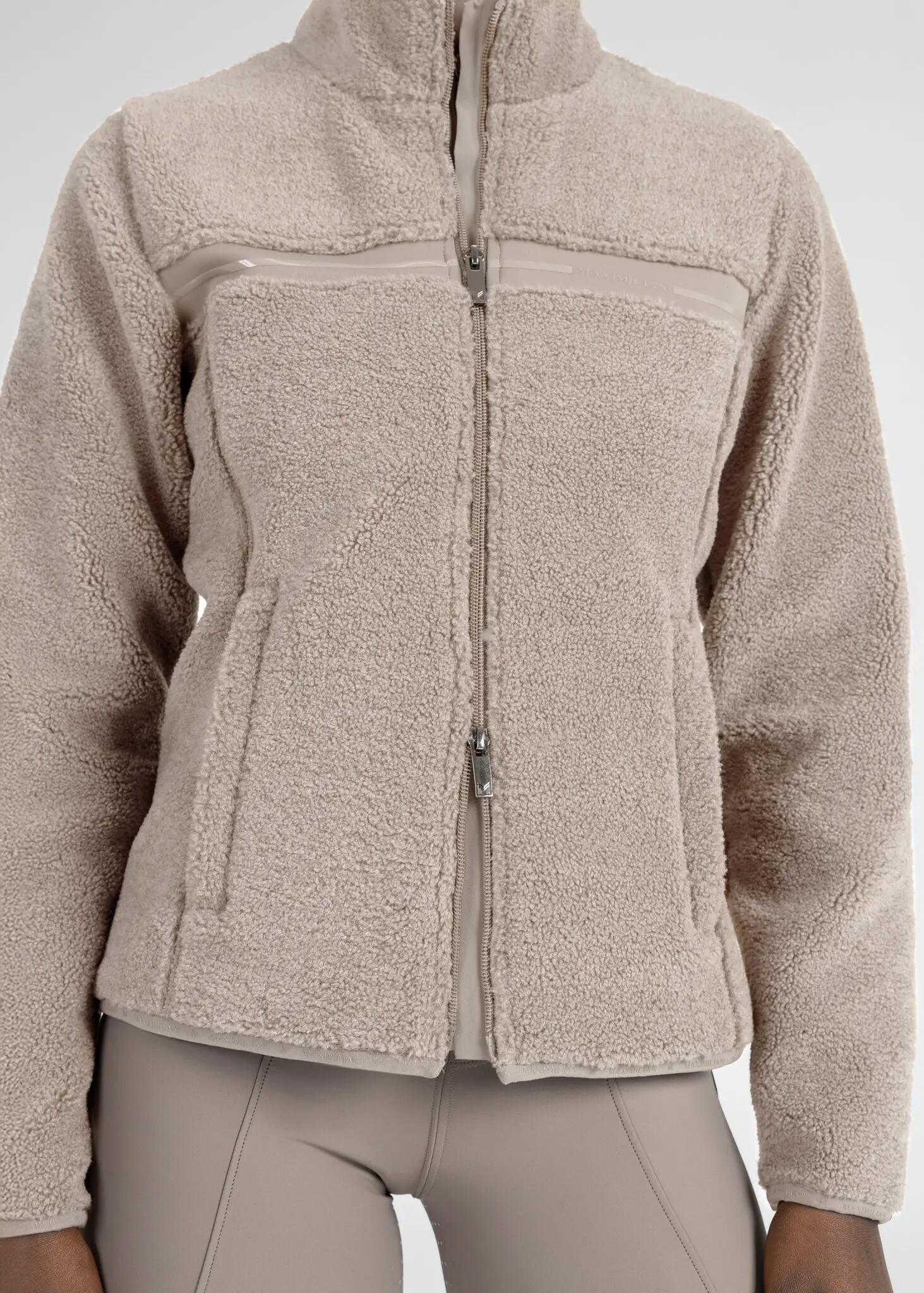 Chaqueta Teddy Mujer Equitación Maximilian Ciara Arena 7/8