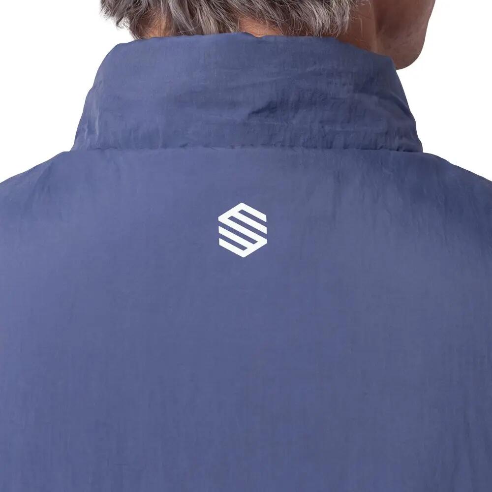 Gilet de padel matelassé homme Wall Blue Bleu 5/8